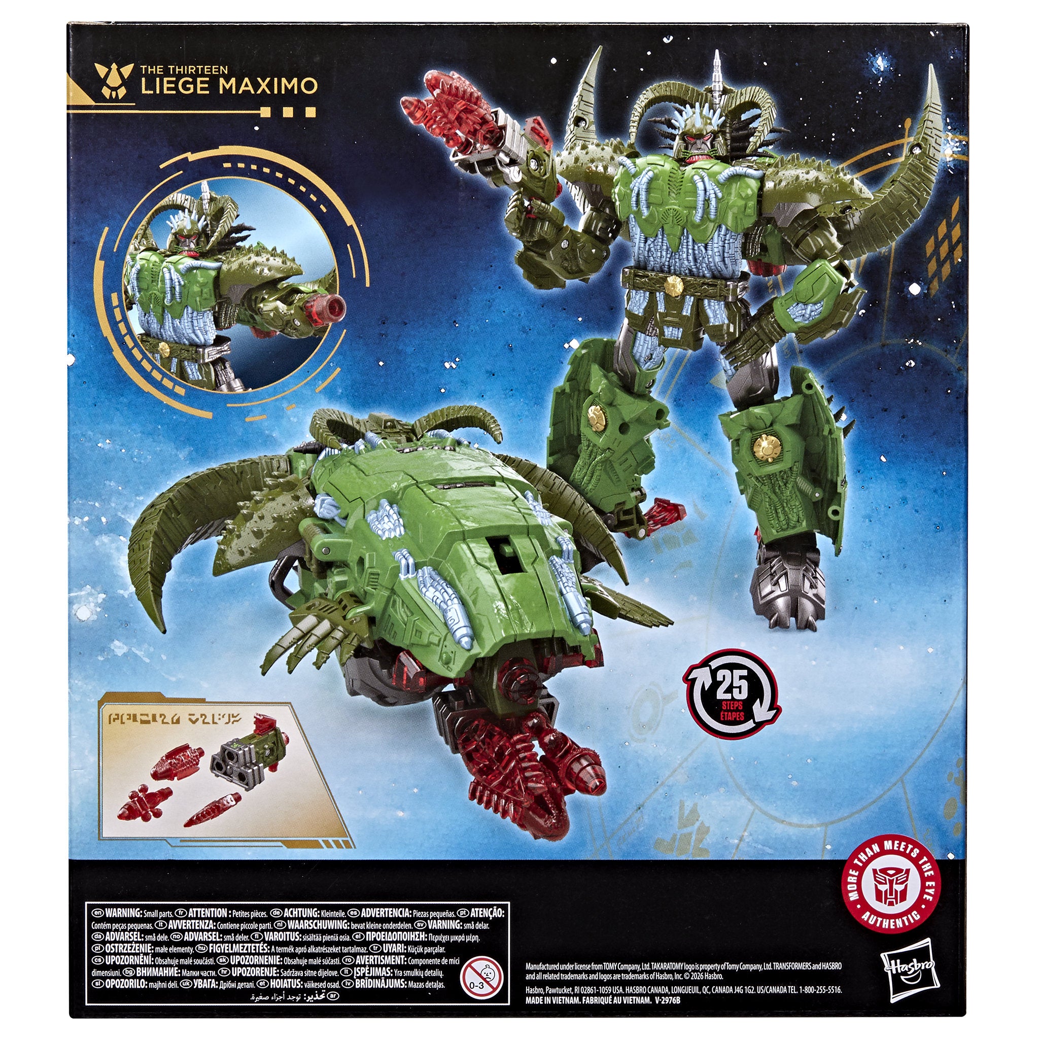 Transformers Age of the Primes Leader Class The Thirteen Liege Maximo Action Figure