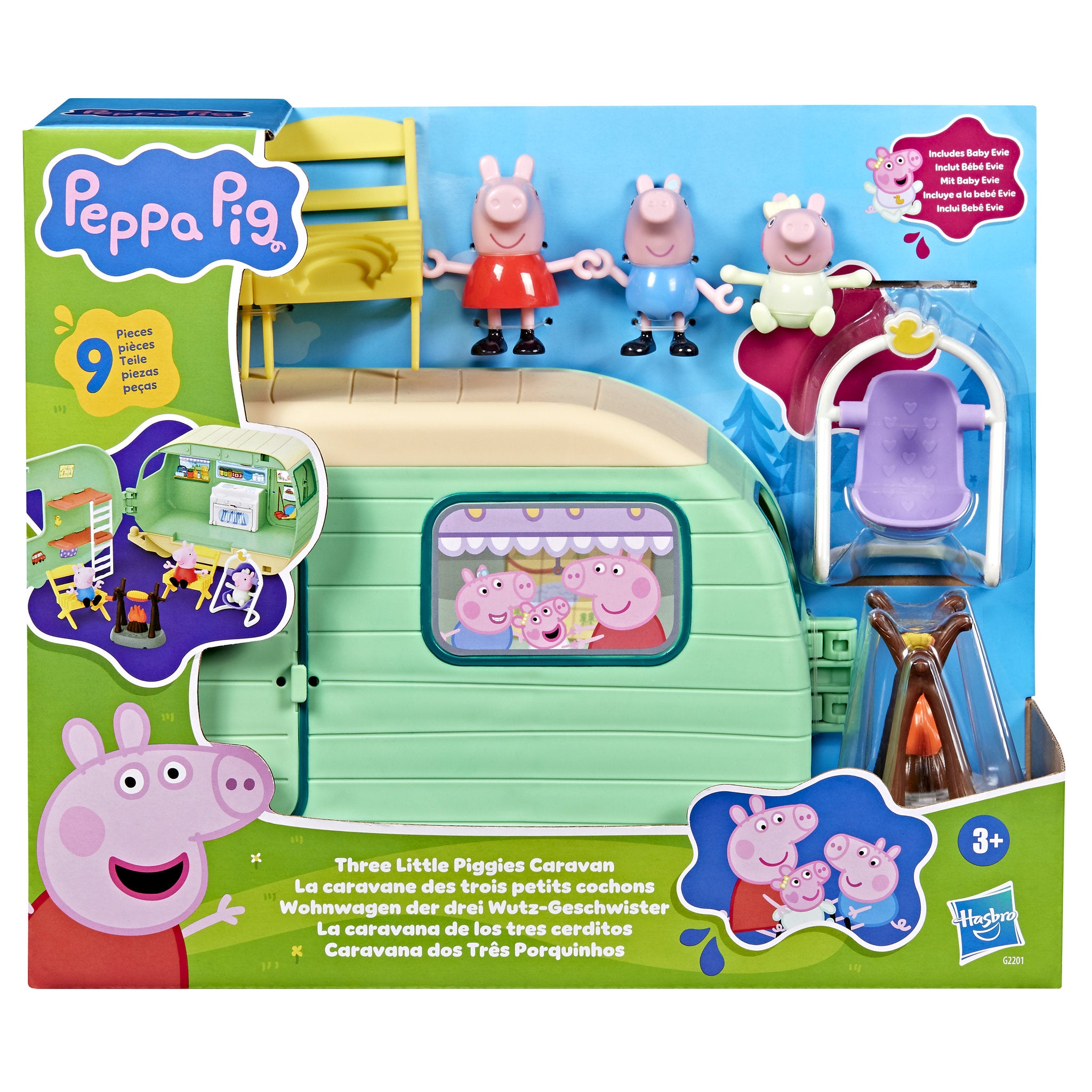 Peppa Pig Three Little Piggies Caravan