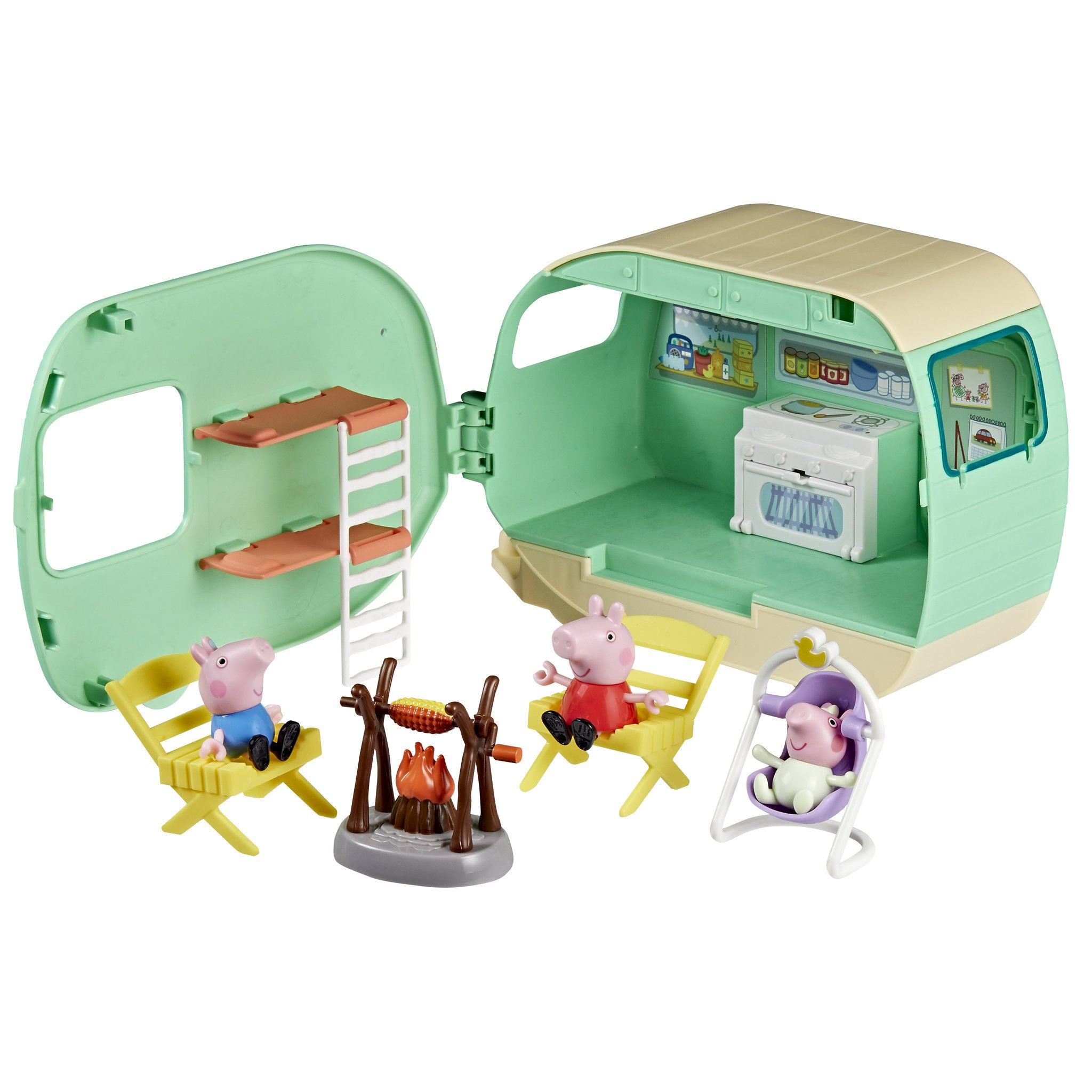 Peppa Pig Three Little Piggies Caravan