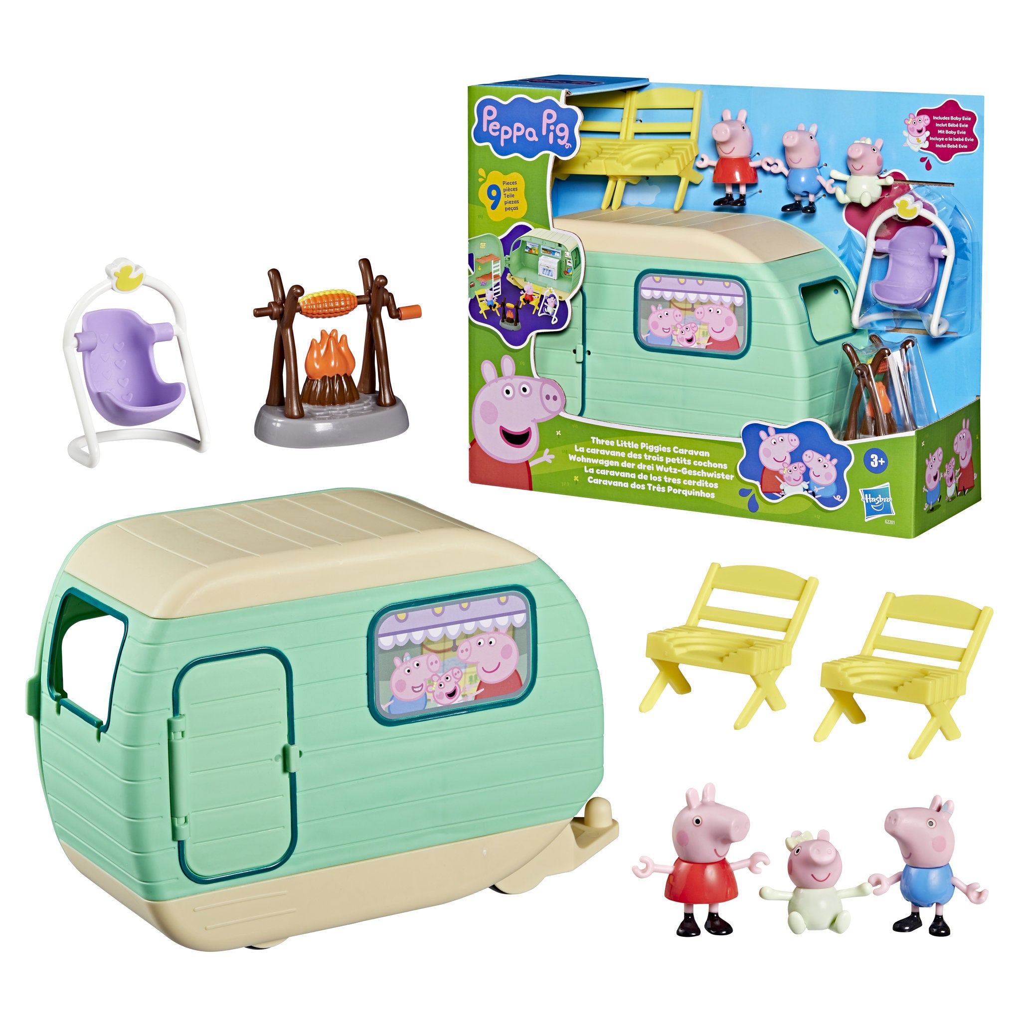 Peppa Pig Three Little Piggies Caravan