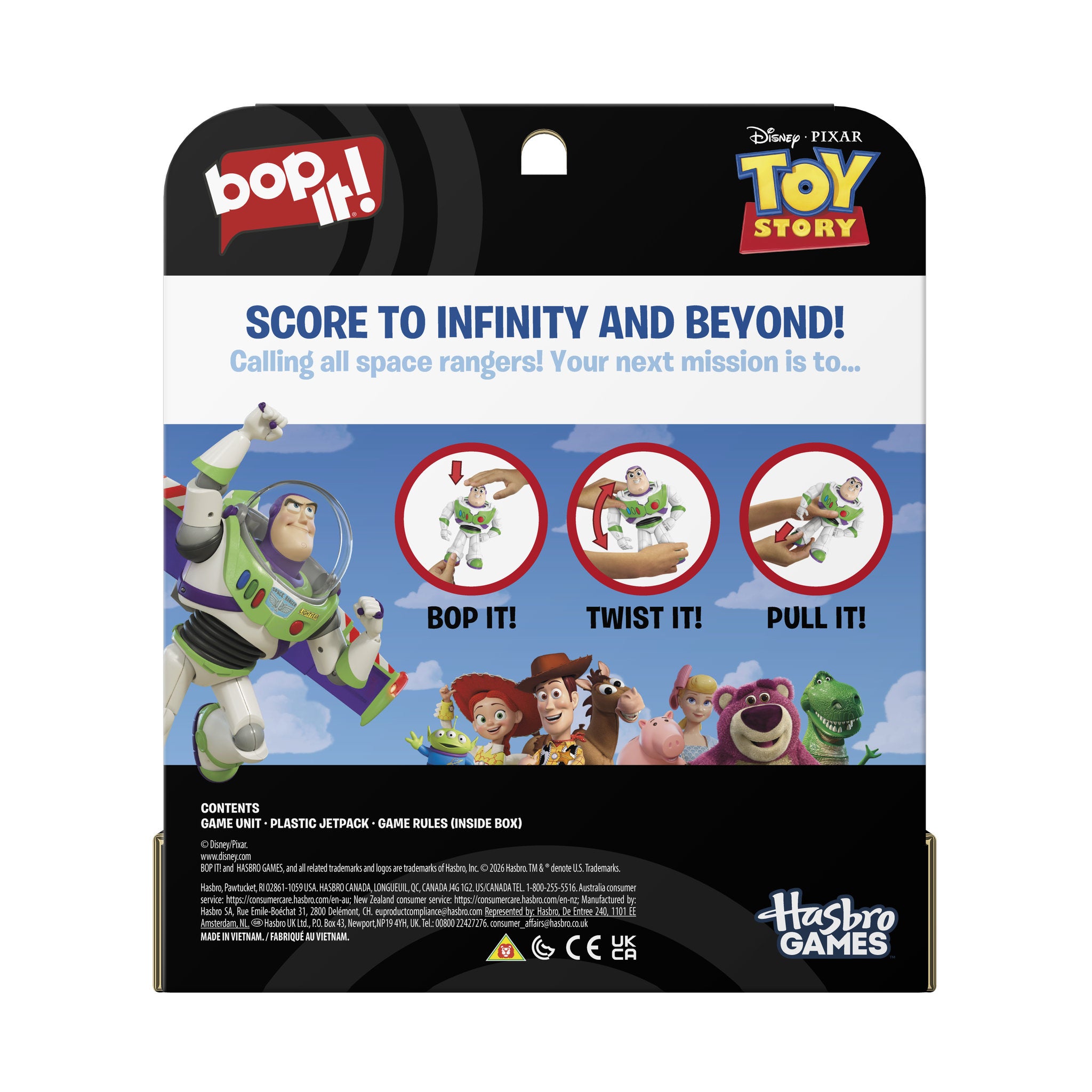 Bop It! Disney Pixar Buzz Lightyear Edition
