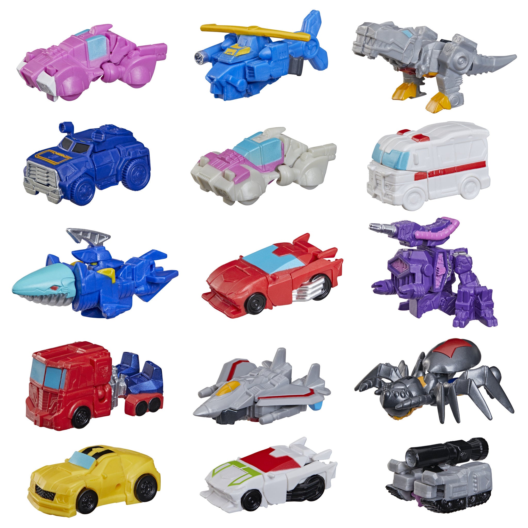 Transformers Tiny Turbos Changers Mini Figures Assorted Styles - Toyworld Australia