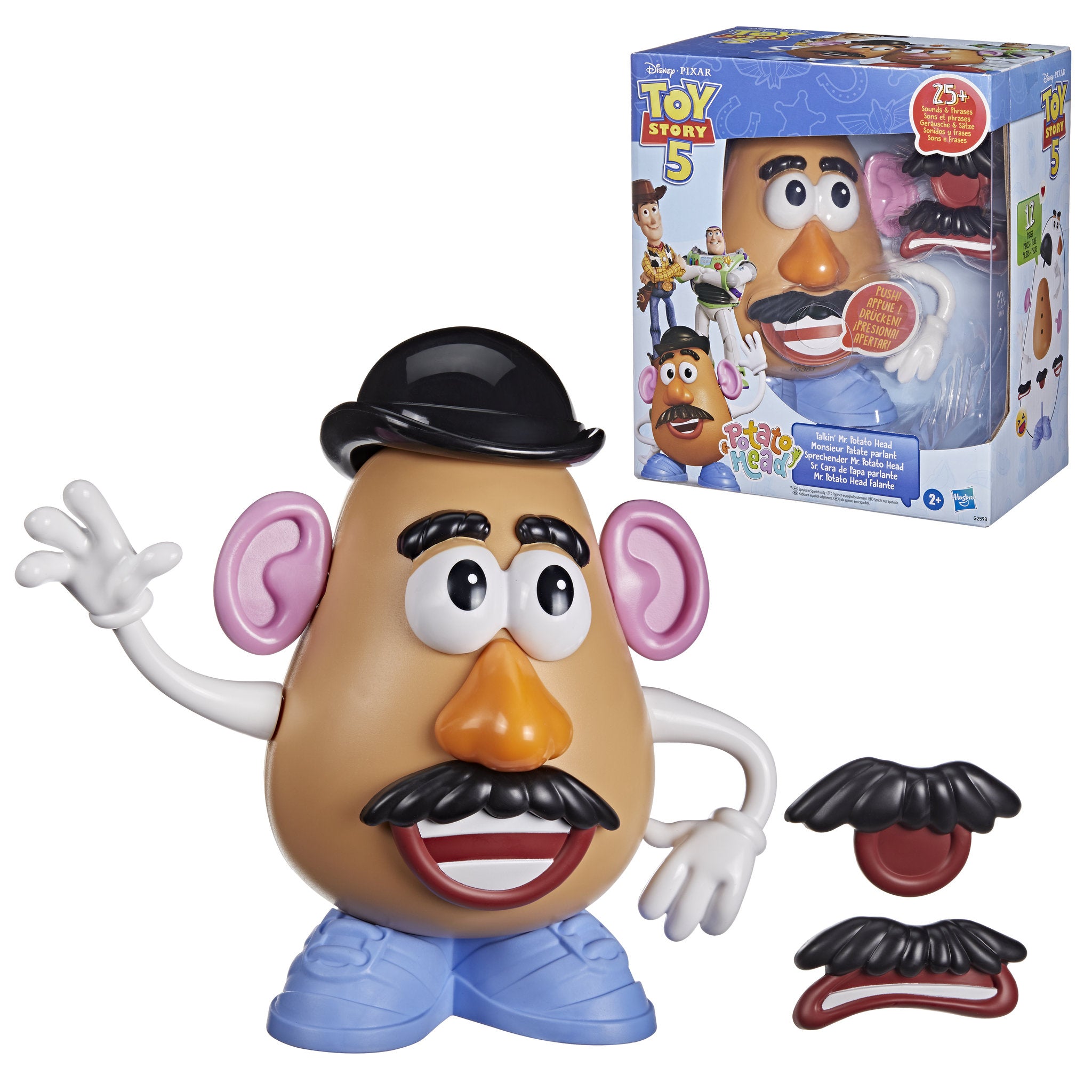Disney Pixar Toy Story 5 Potato Head Talkin Mr Potato Head Set