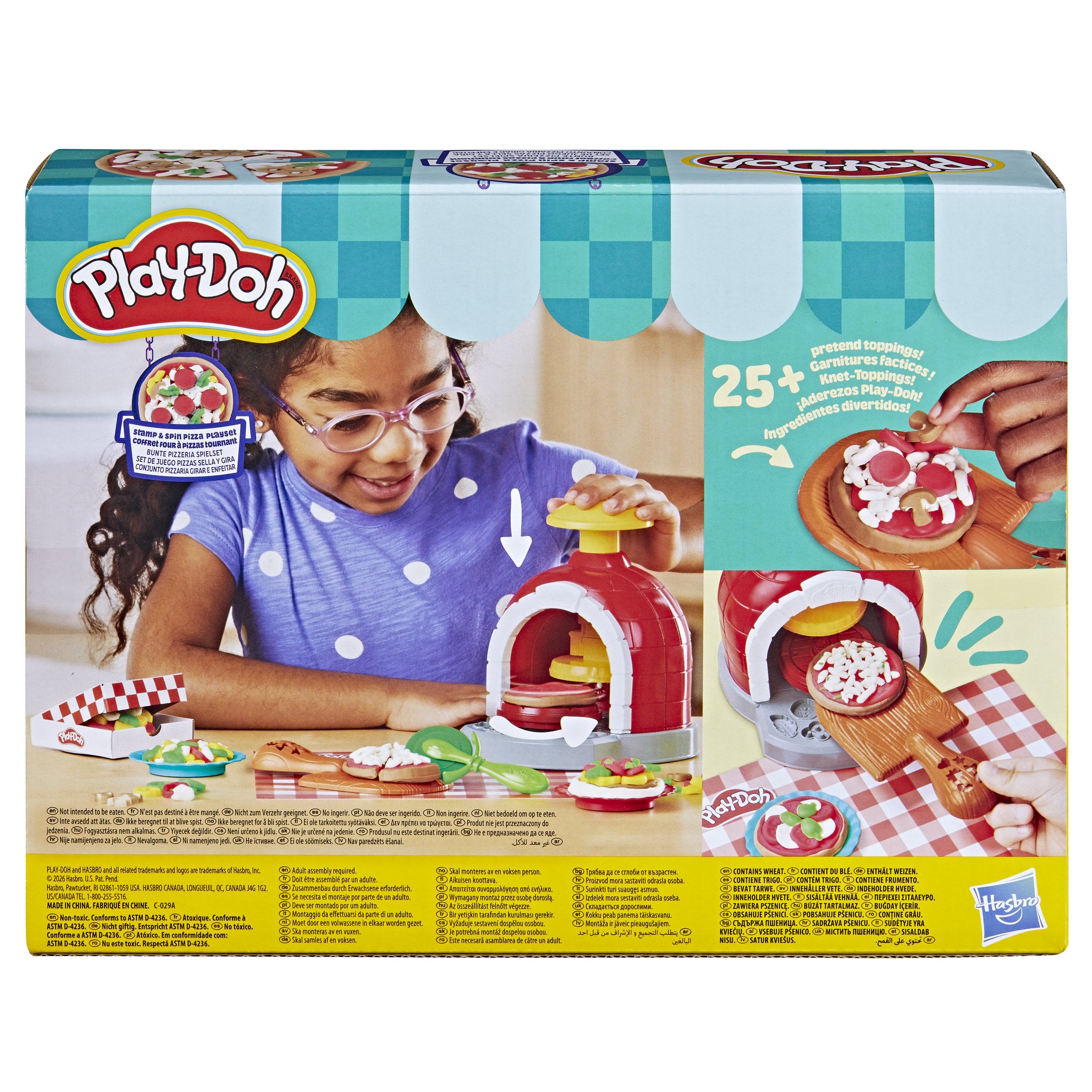 Play-Doh Stamp And Spin Pizza Playset