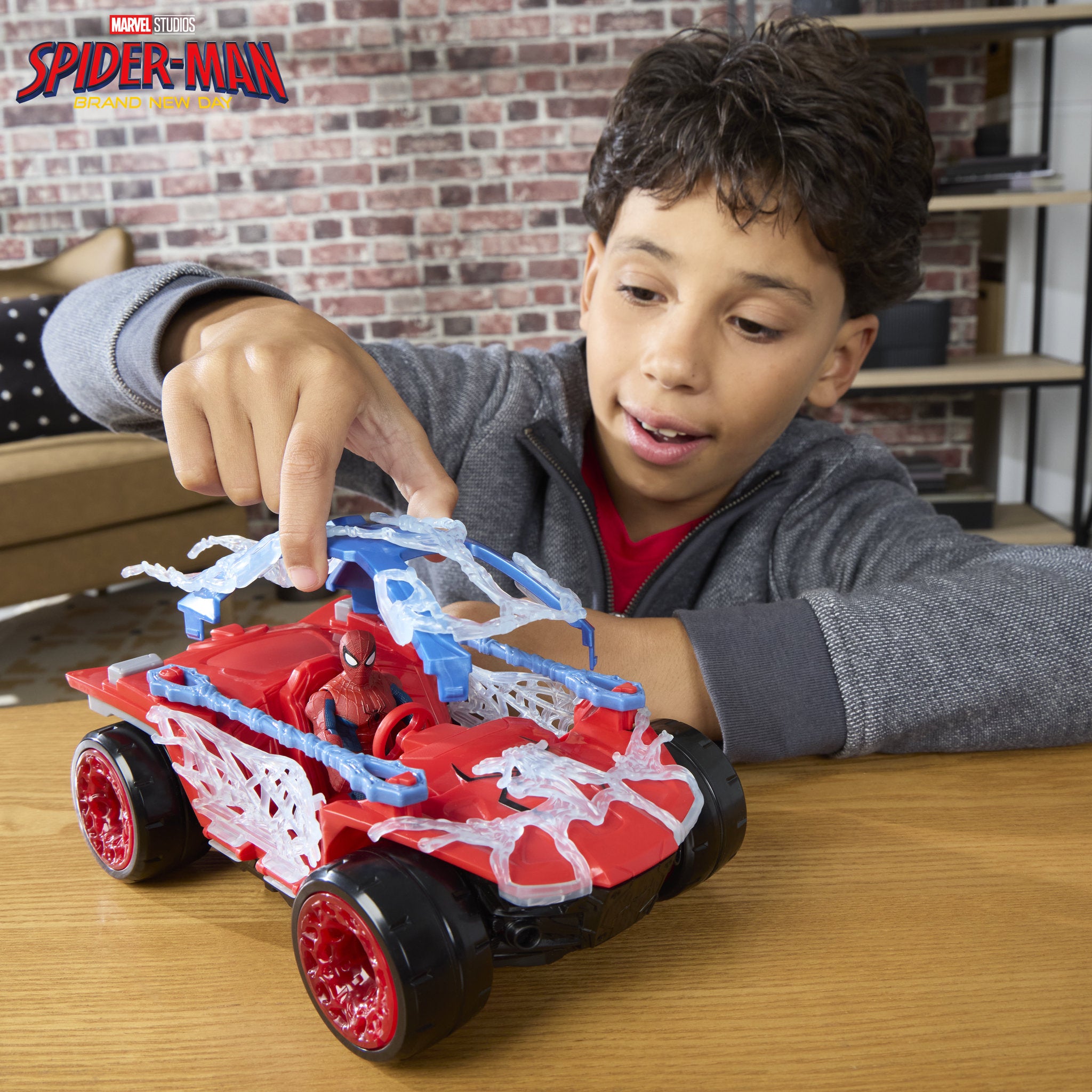 Marvel Spider-Man Brand New Day Stretch & Blast Buggy