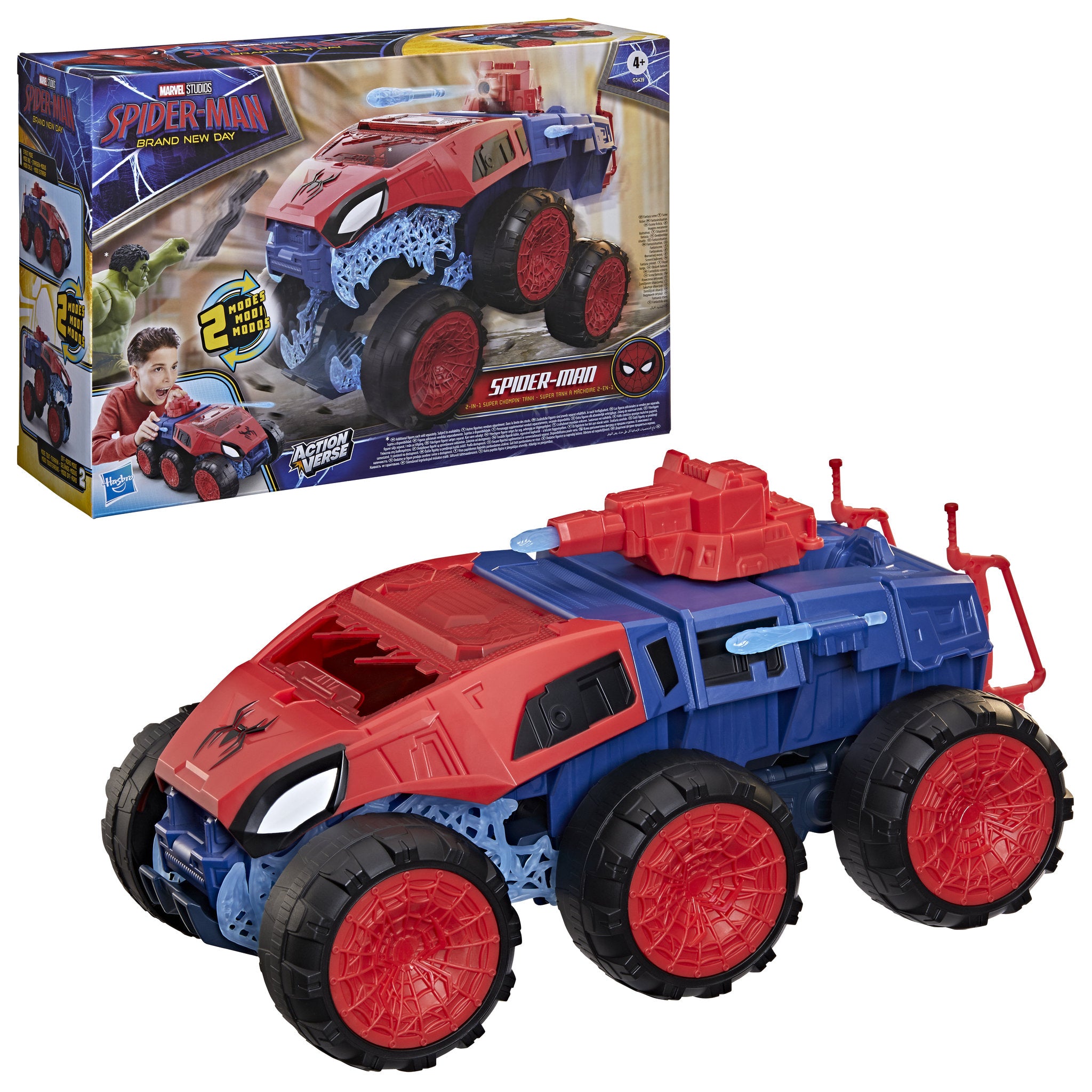 Marvel Spider-Man Brand New Day 2-In-1 Super Chompin' Tank