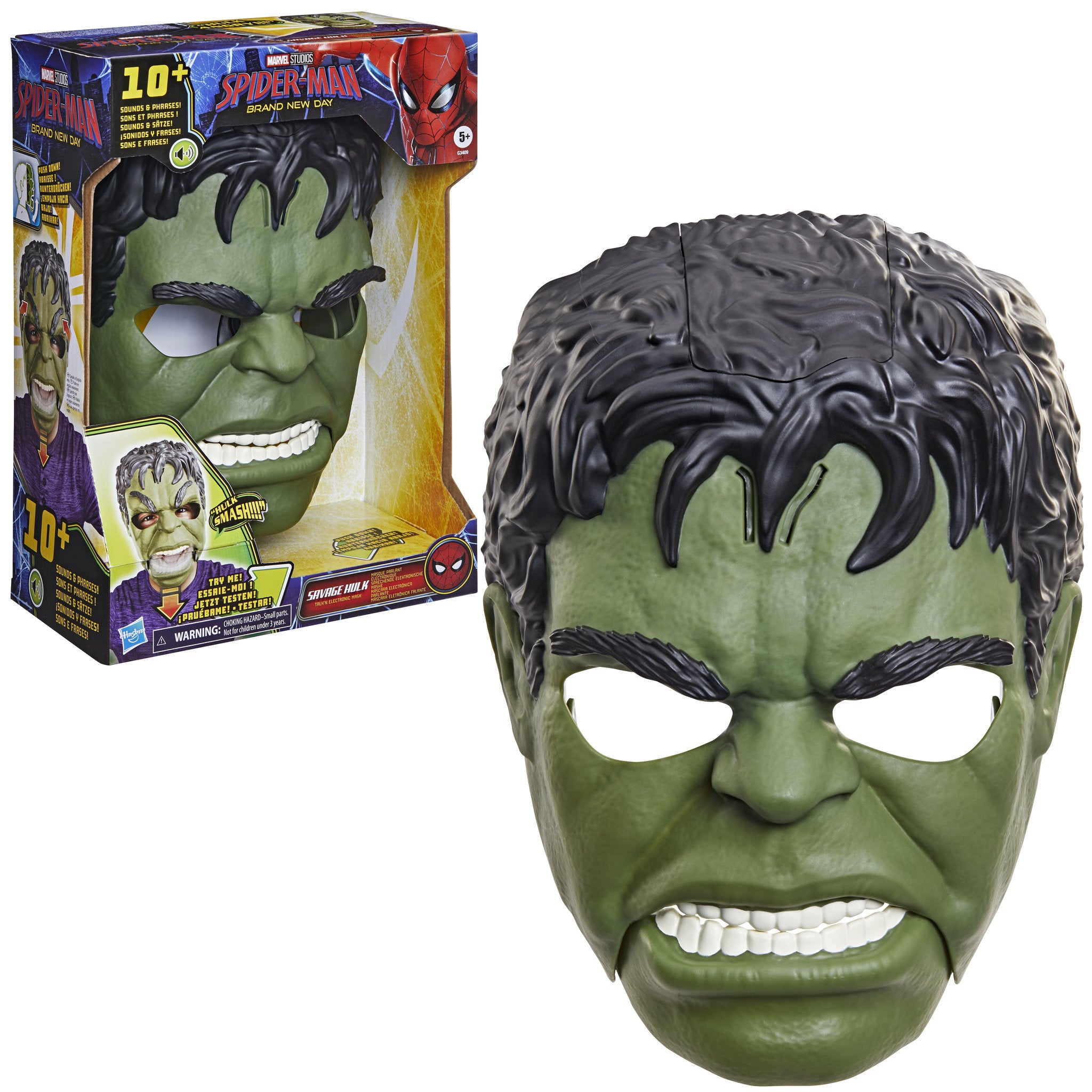Marvel Spider-Man Brand New Day Mask - Savage Hulk