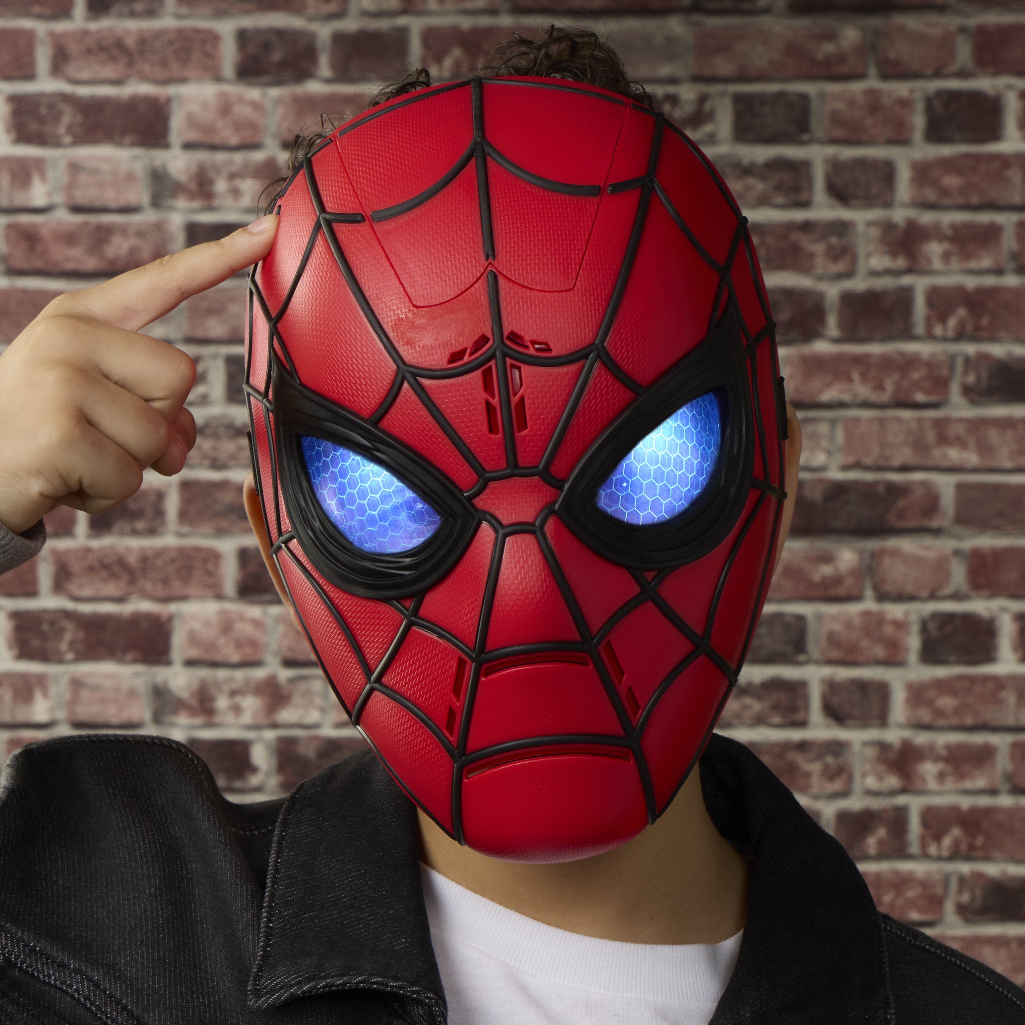 Marvel Spider-Man Brand New Day Mask - Glow Wisecrackin' Spider-Man Mask