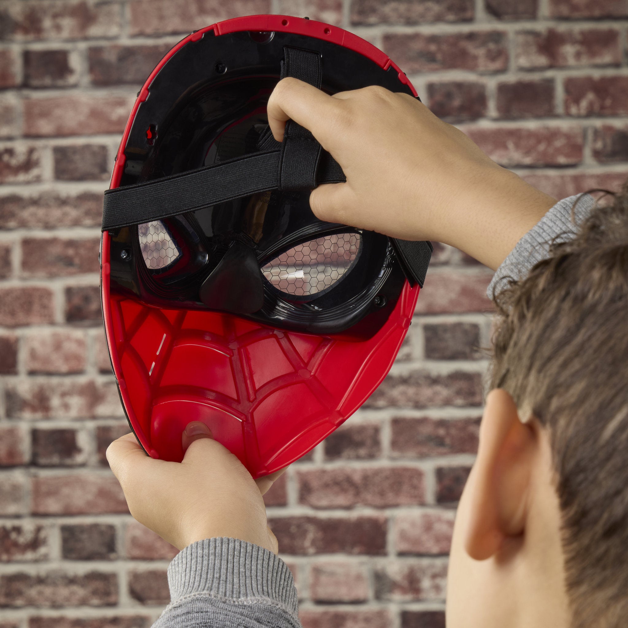 Marvel Spider-Man Brand New Day Mask - Glow Wisecrackin' Spider-Man Mask