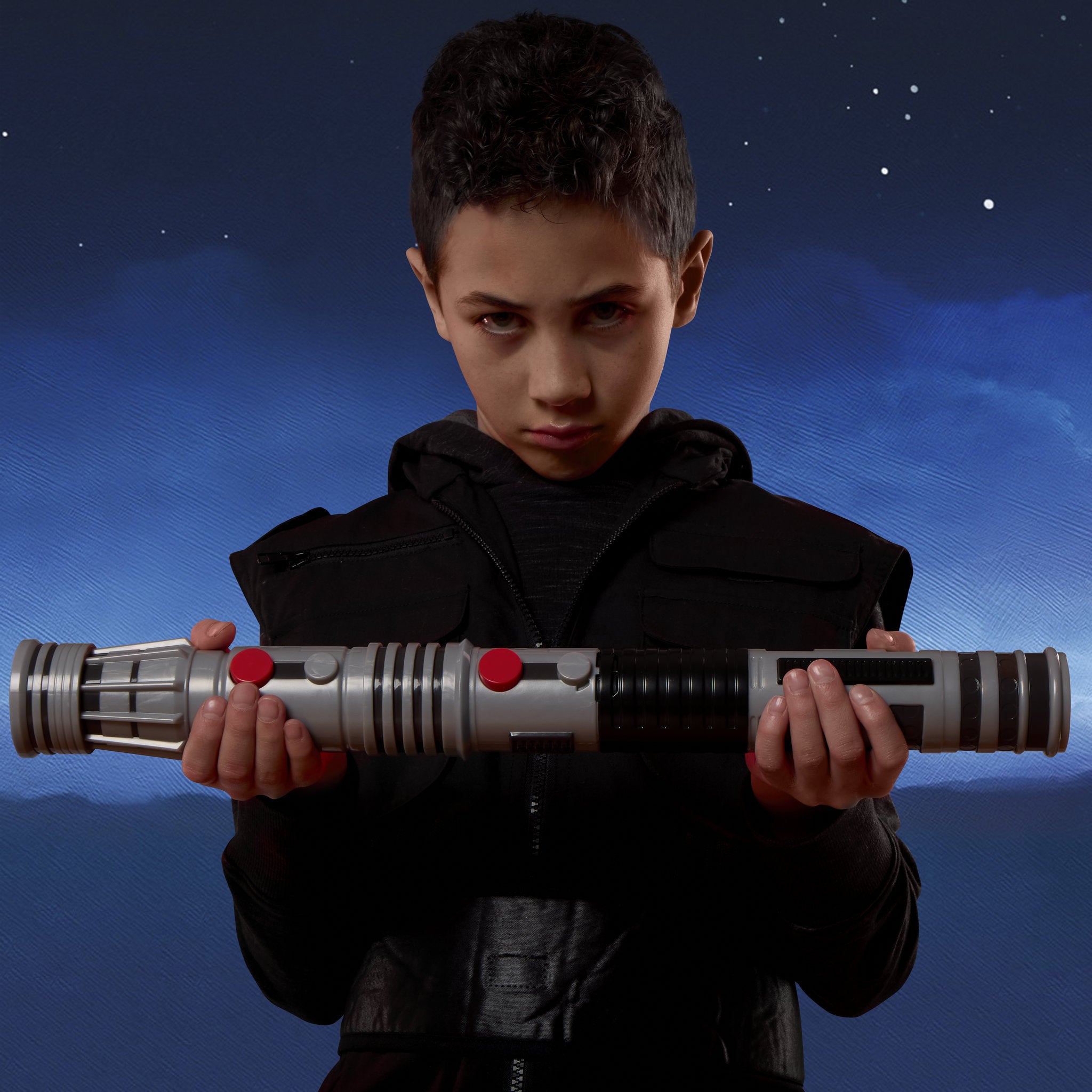 Star Wars Electronic Double-Bladed Lightsaber - Darth Maul