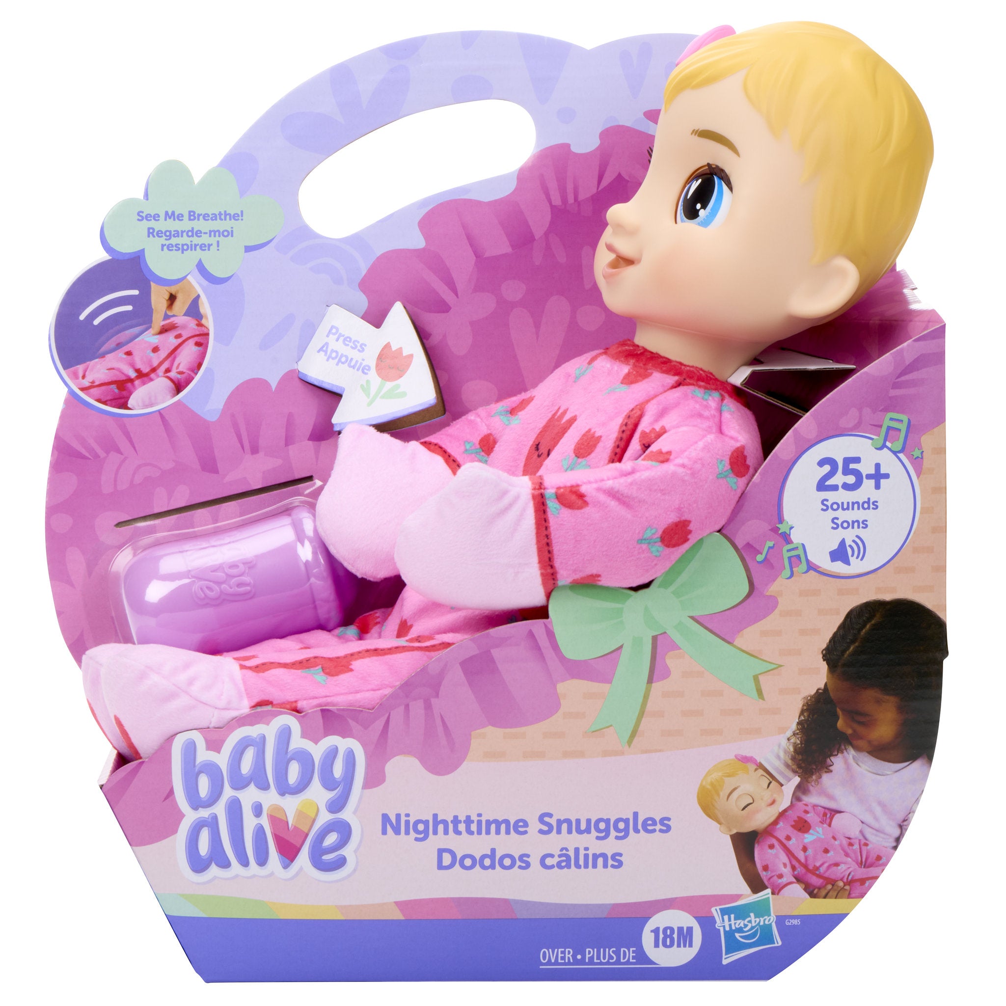 Baby Alive Nighttime Snuggles Blonde Hair