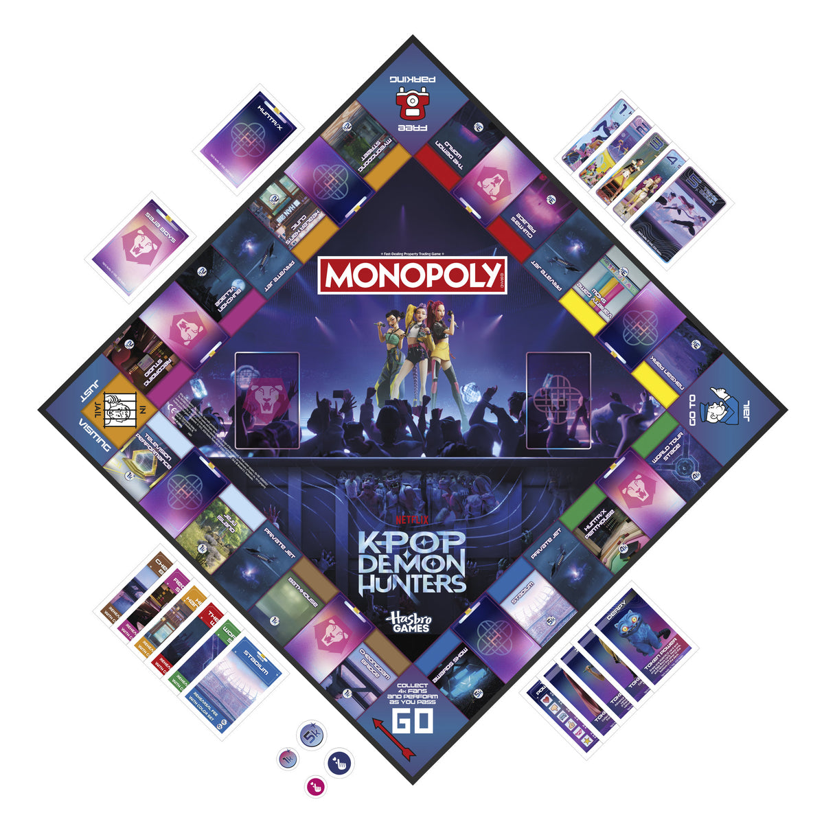 Monopoly KPop Demon Hunters