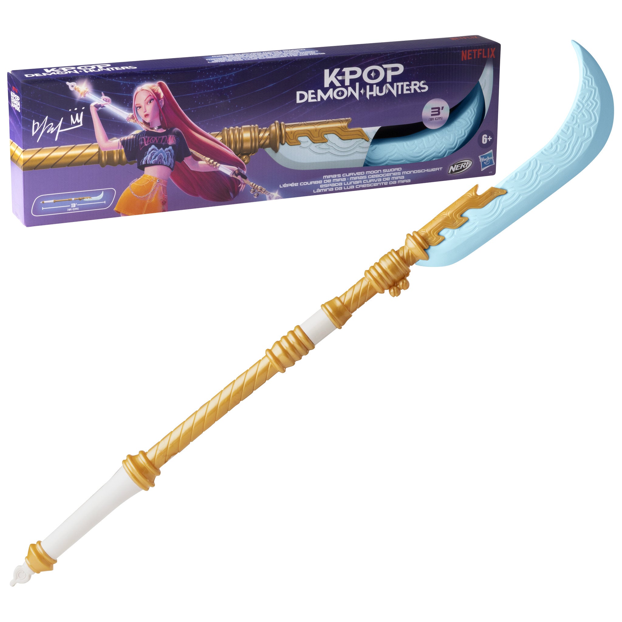 KPop Demon Hunters Mira's Curved Moon Sword