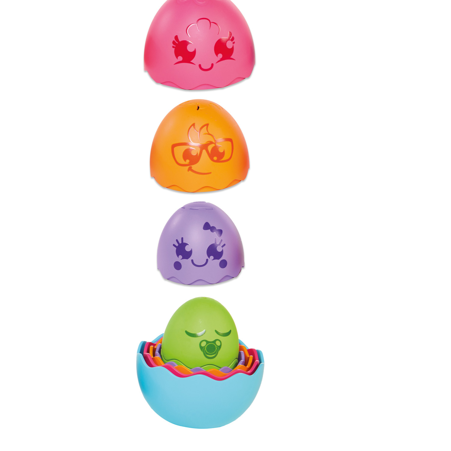 TOMY Toomies Hide And Squeak Nesting Eggs