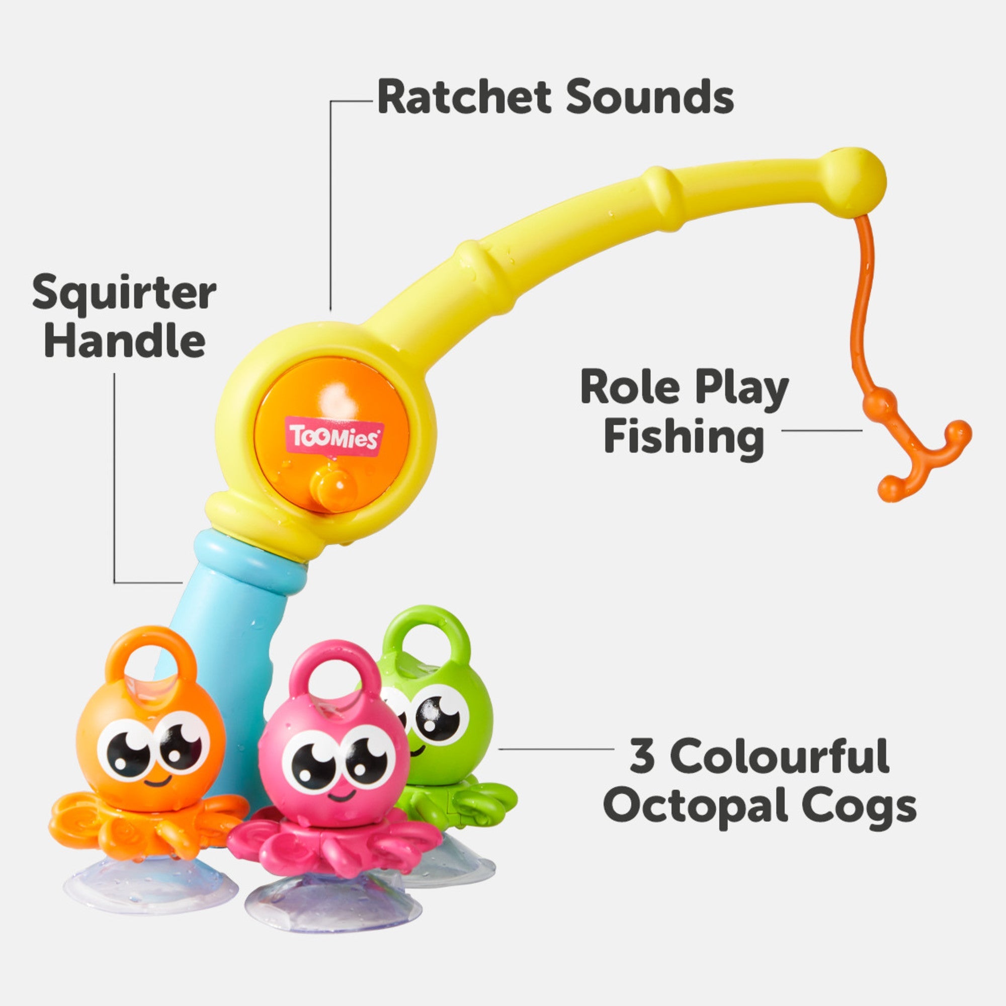 TOMY 3 In 1 Fishing Frenzy