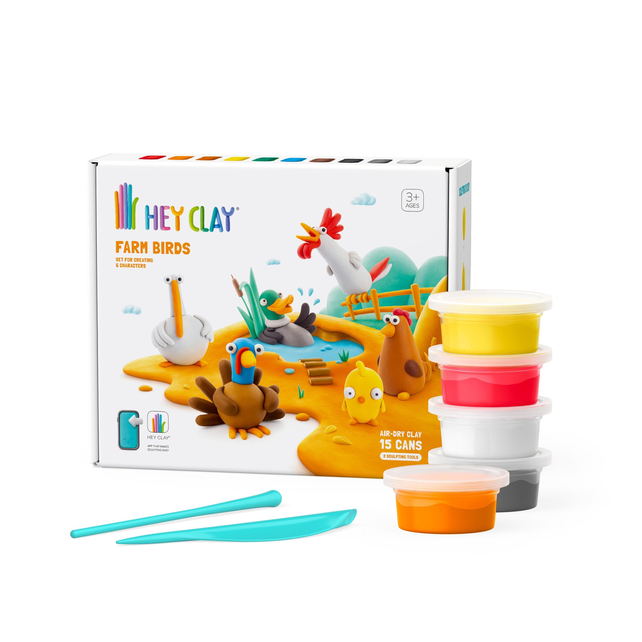 Hey Clay Farm Birds 15 Cans