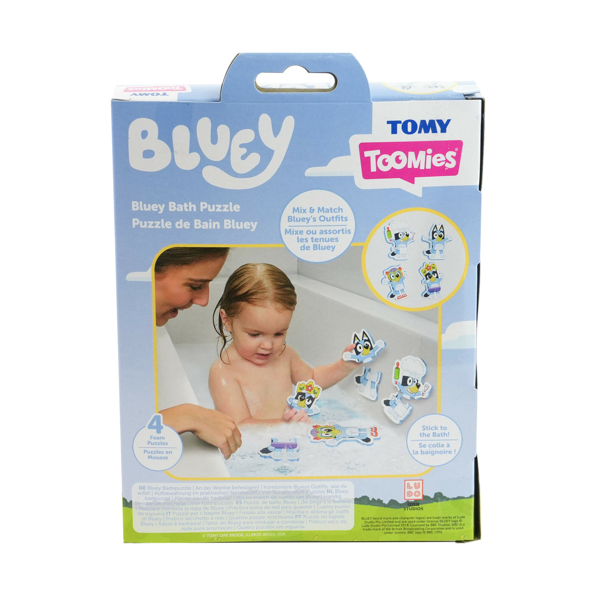 TOMY Toomies Bluey Bath Puzzle