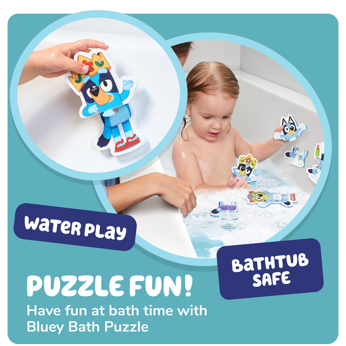 TOMY Toomies Bluey Bath Puzzle