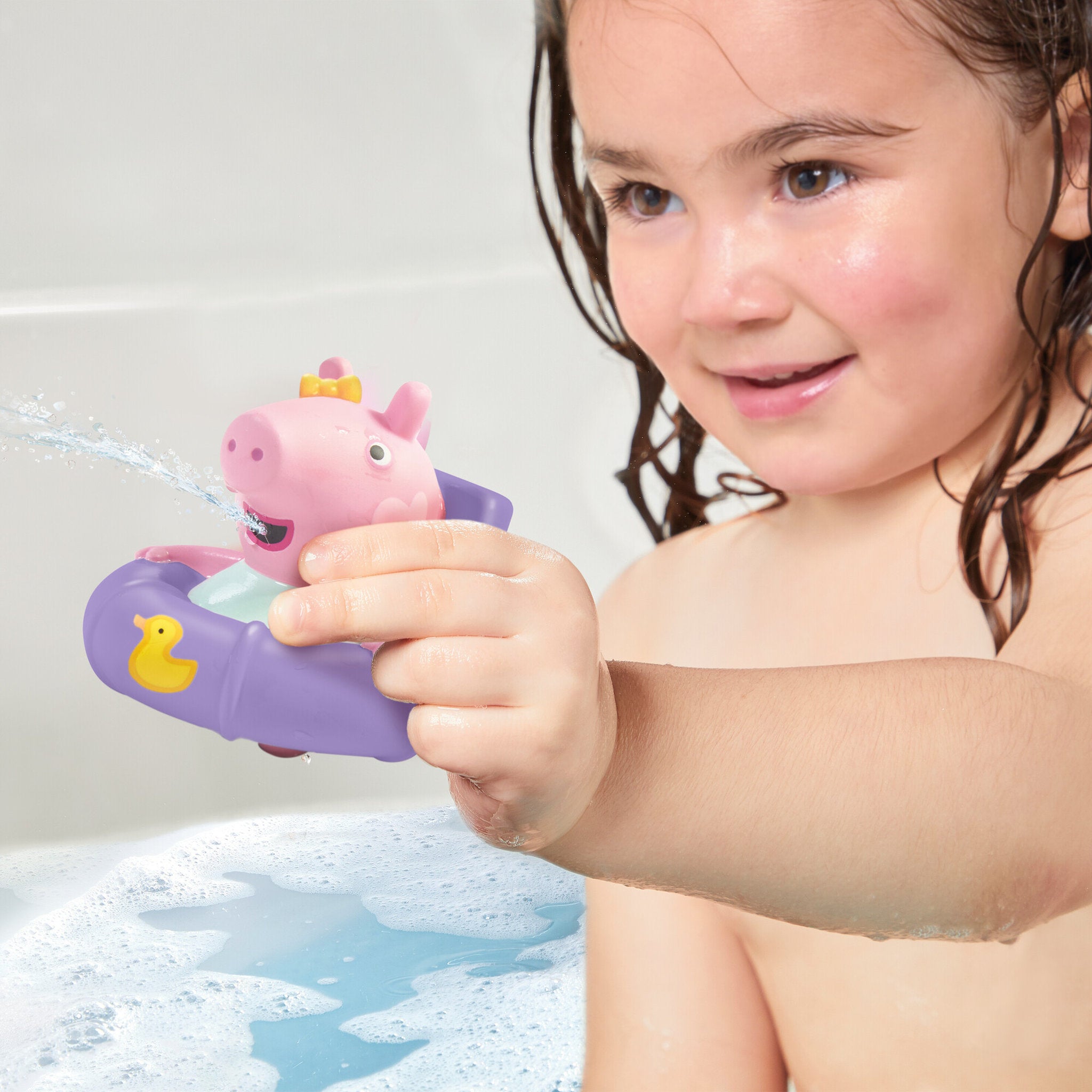 TOMY Toomies Peppa Pig Family Bath Squirters 5 Pack