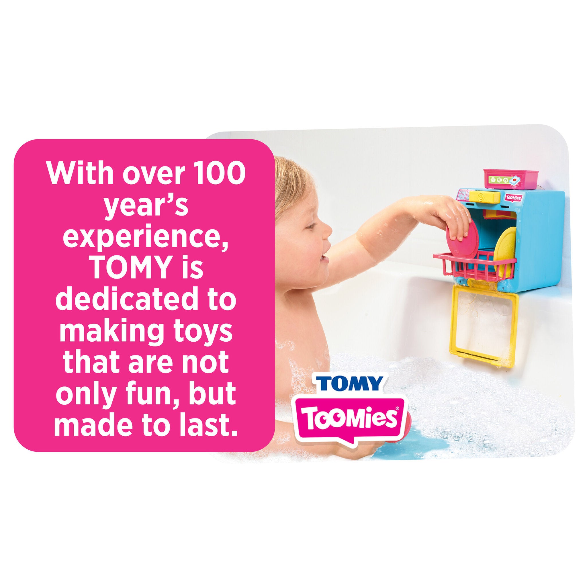 TOMY Toomies Spin & Splash Dishwasher
