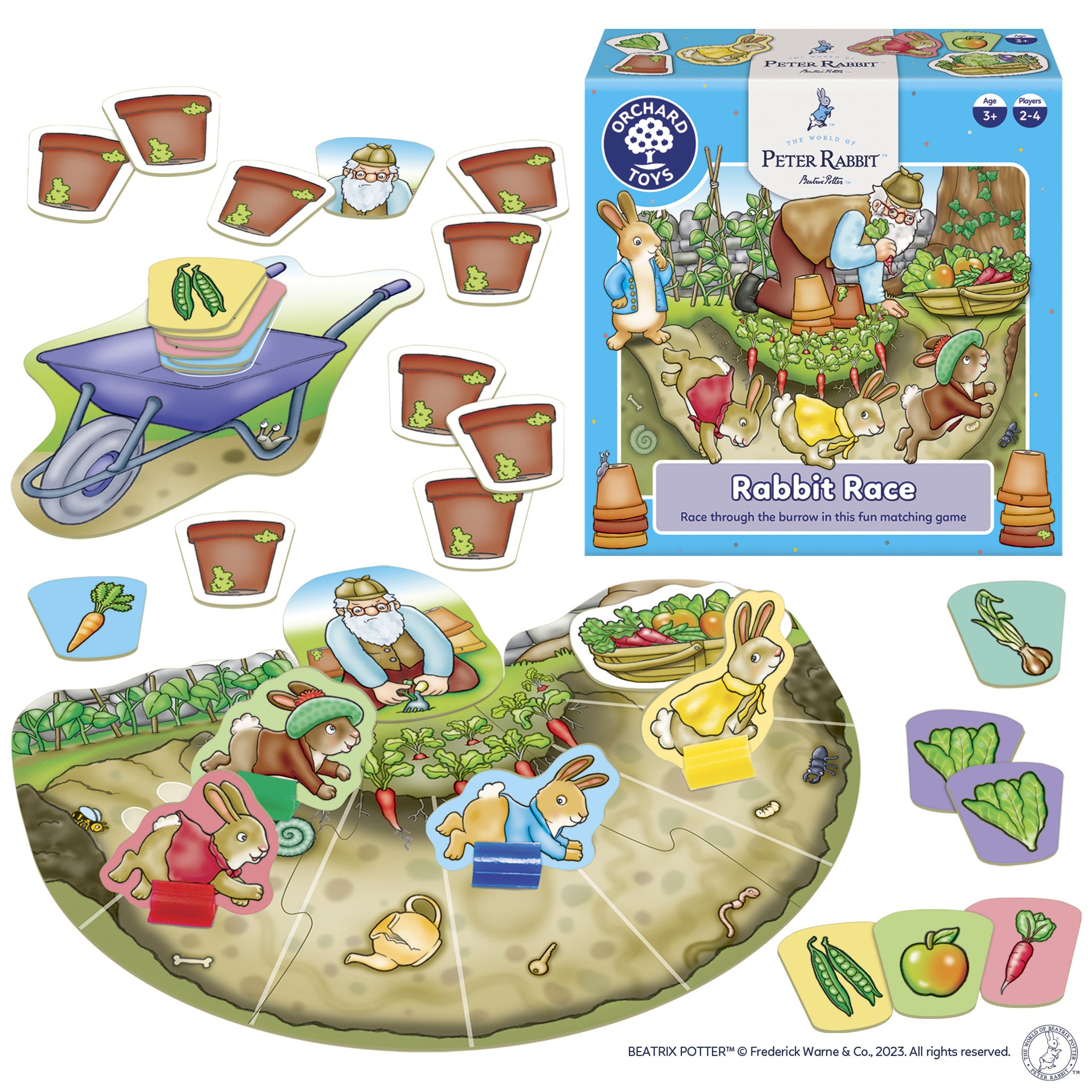 Orchard Toys Peter Rabbit - Rabbit Race Game