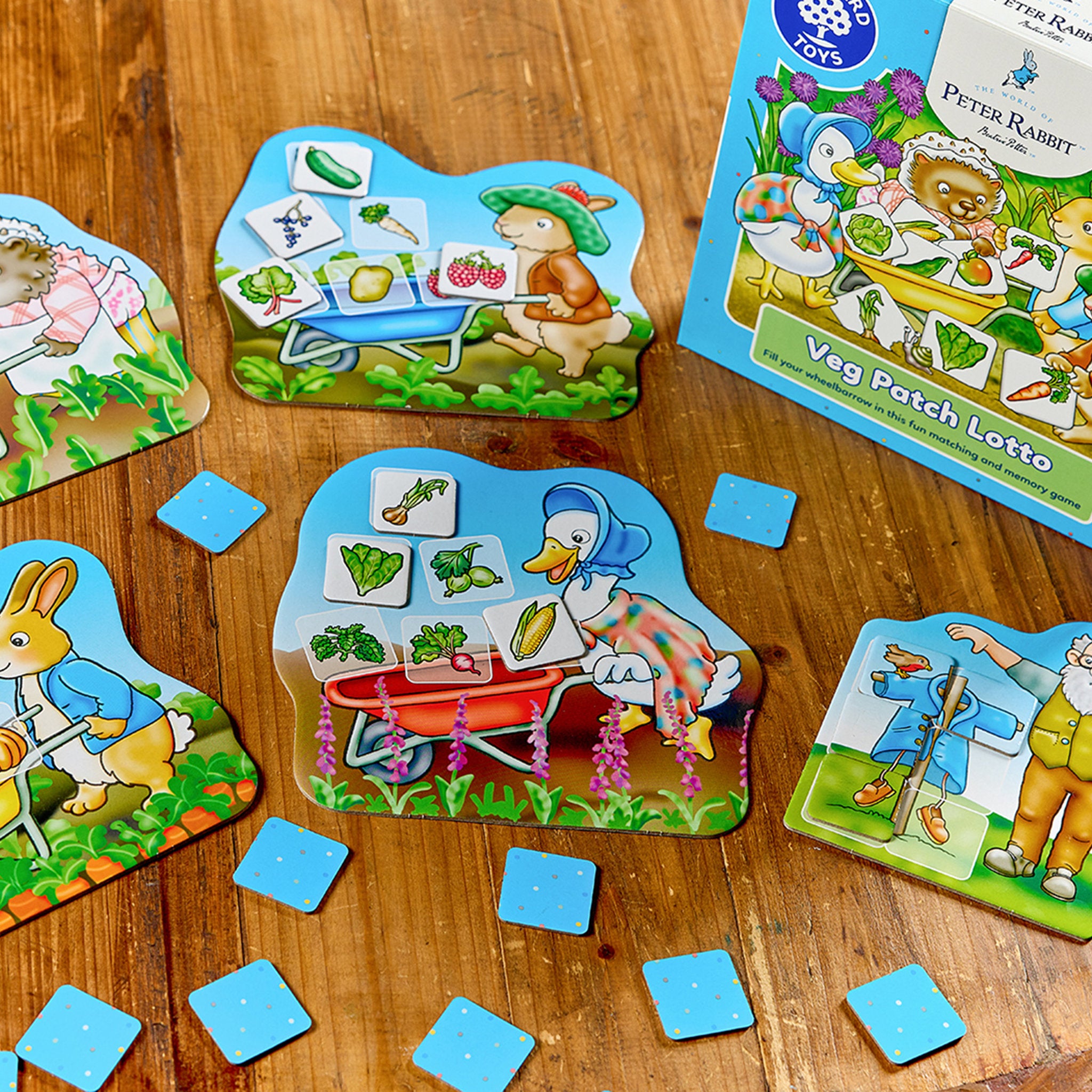 Orchard Toys Peter Rabbit - Veg Patch Lotto Game