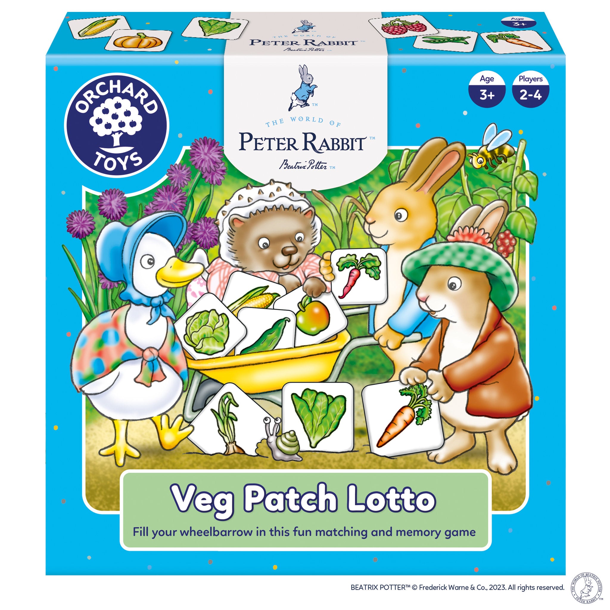 Orchard Toys Peter Rabbit - Veg Patch Lotto Game