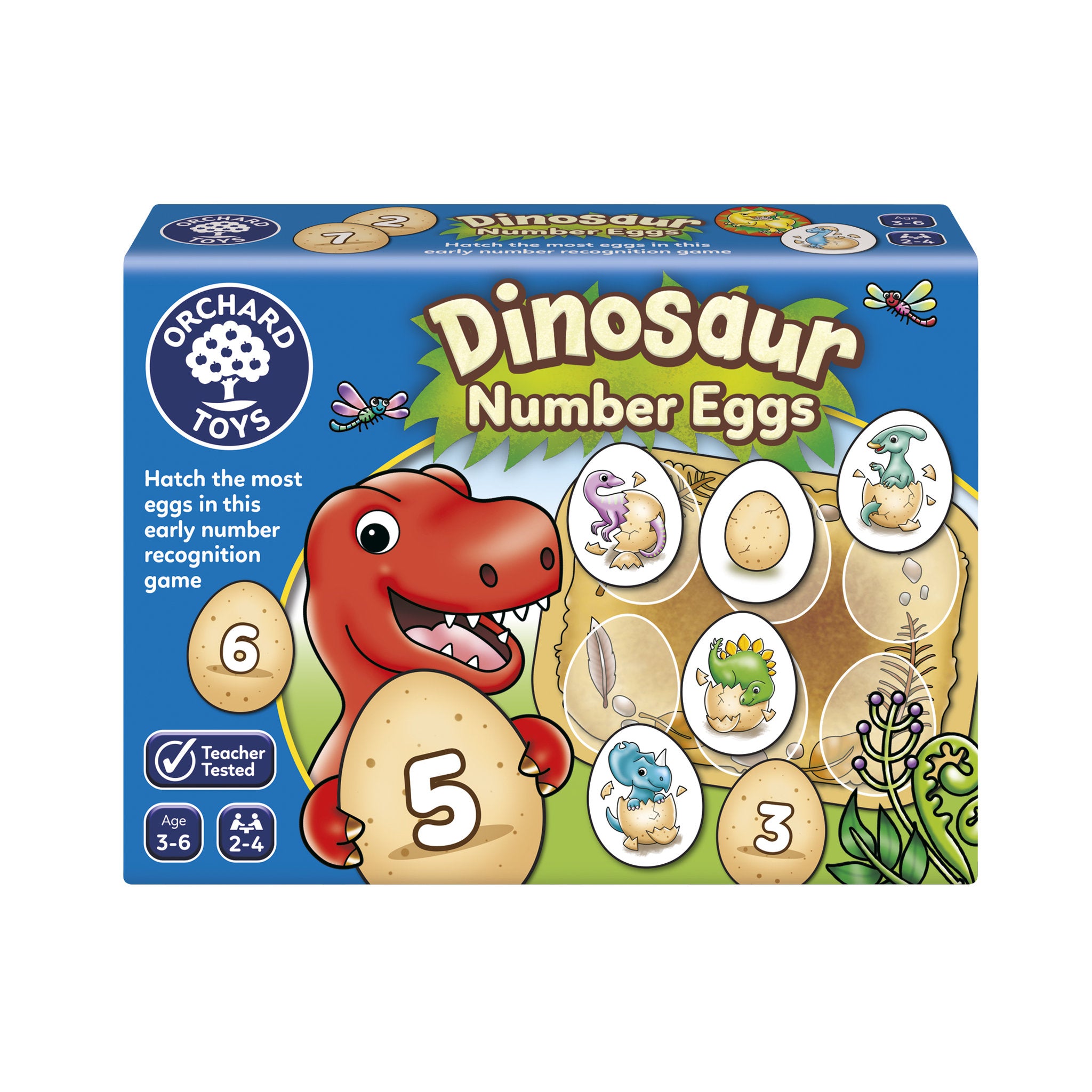 Orchard Toys - Dinosaur Number Eggs Game
