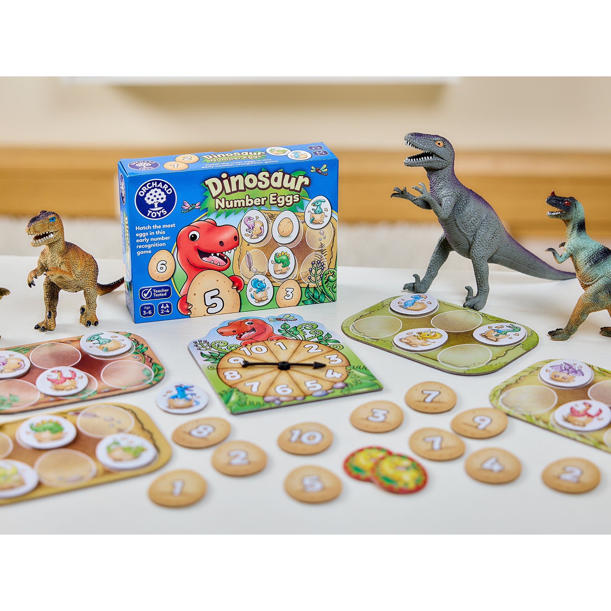 Orchard Toys - Dinosaur Number Eggs Game