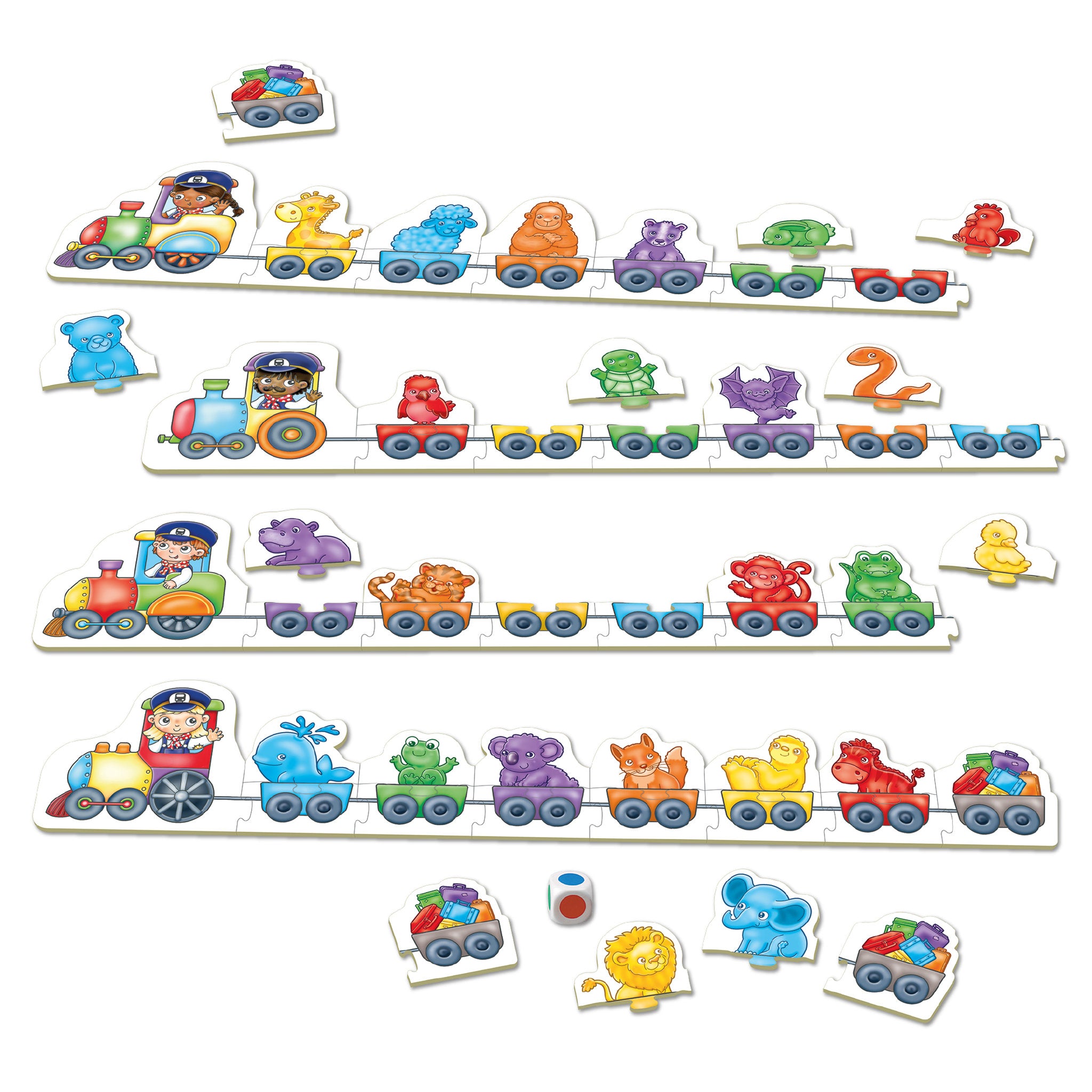 Orchard Toys - Colour Match Express Game