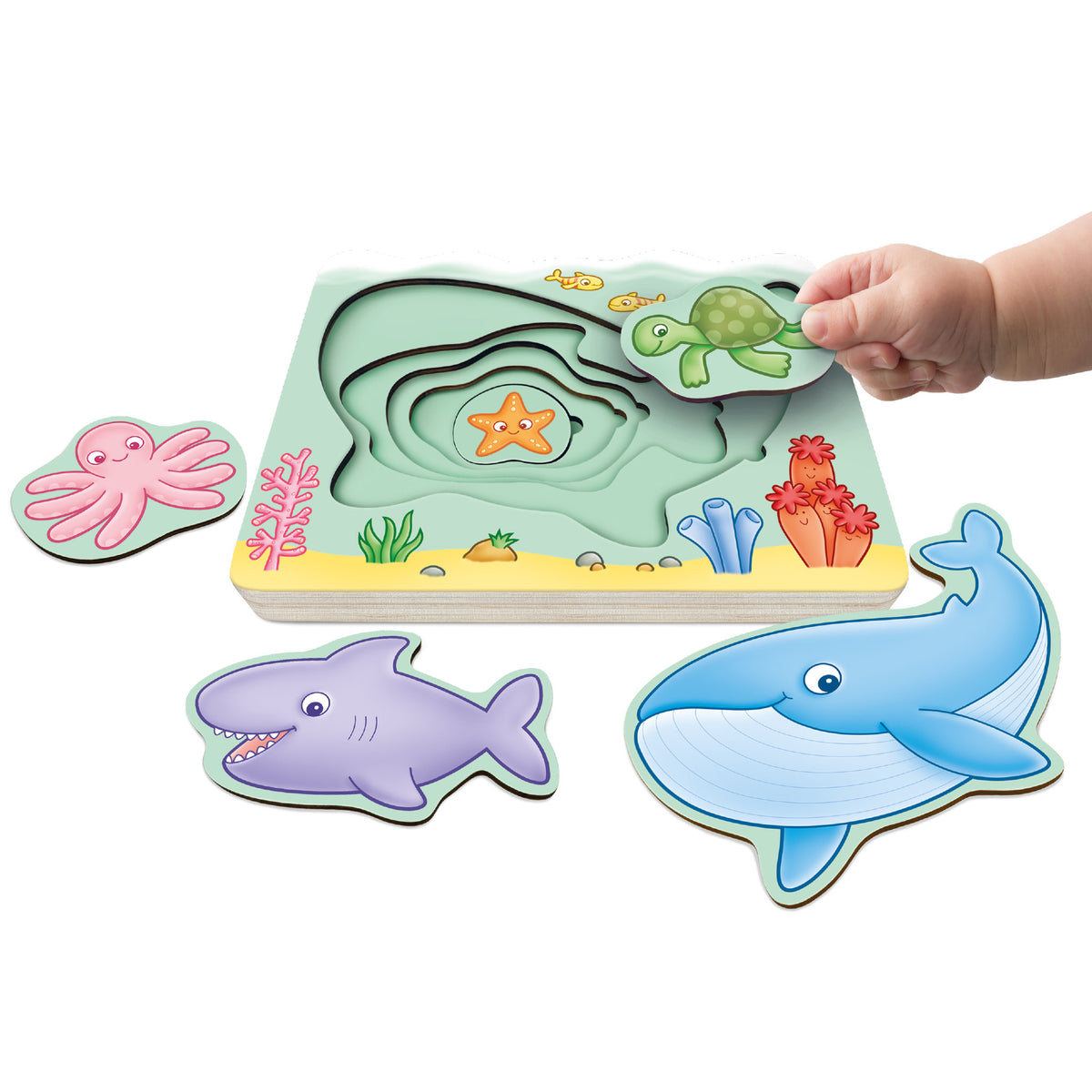Orchard Toys - Under The Sea Nesting Puzzle