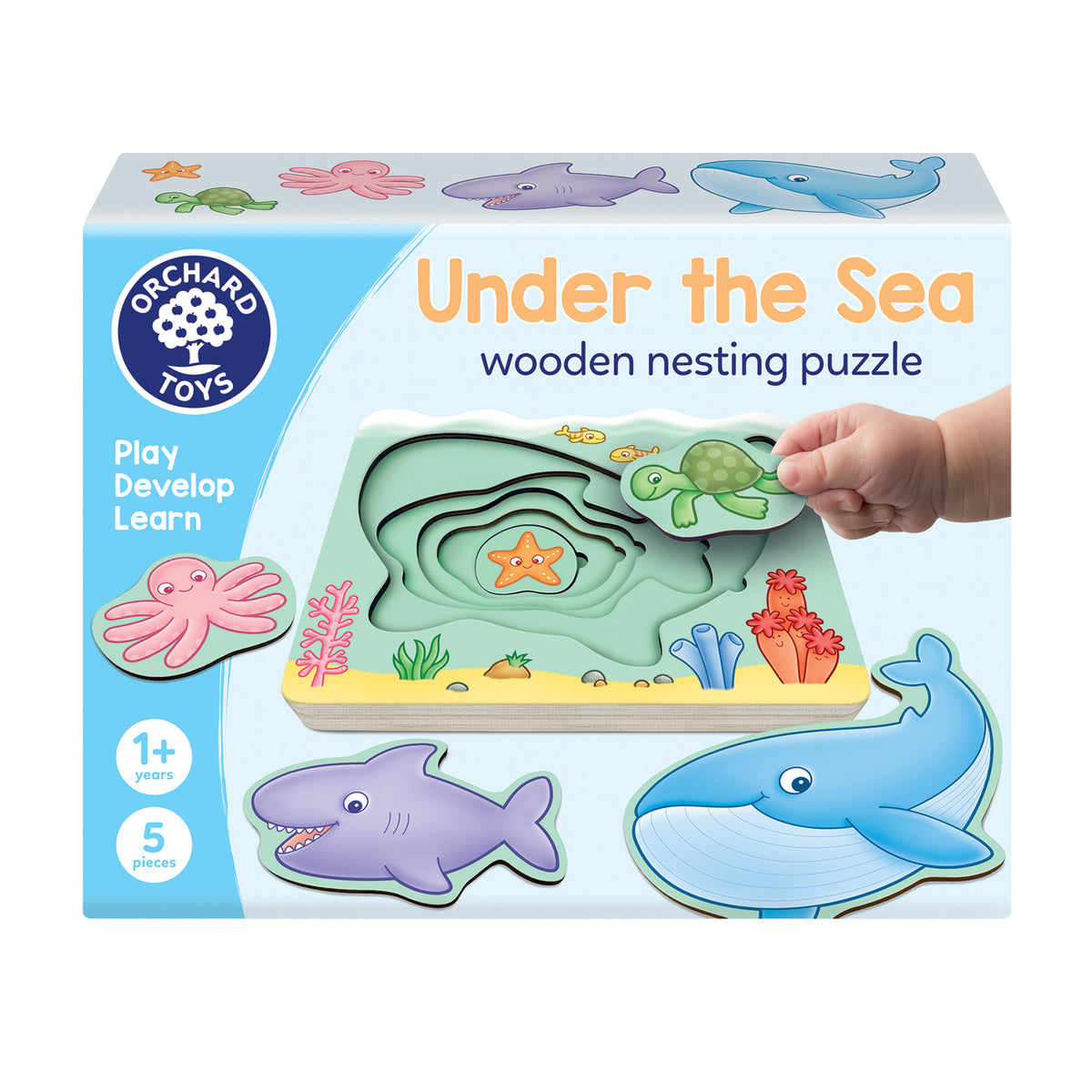 Orchard Toys - Under The Sea Nesting Puzzle