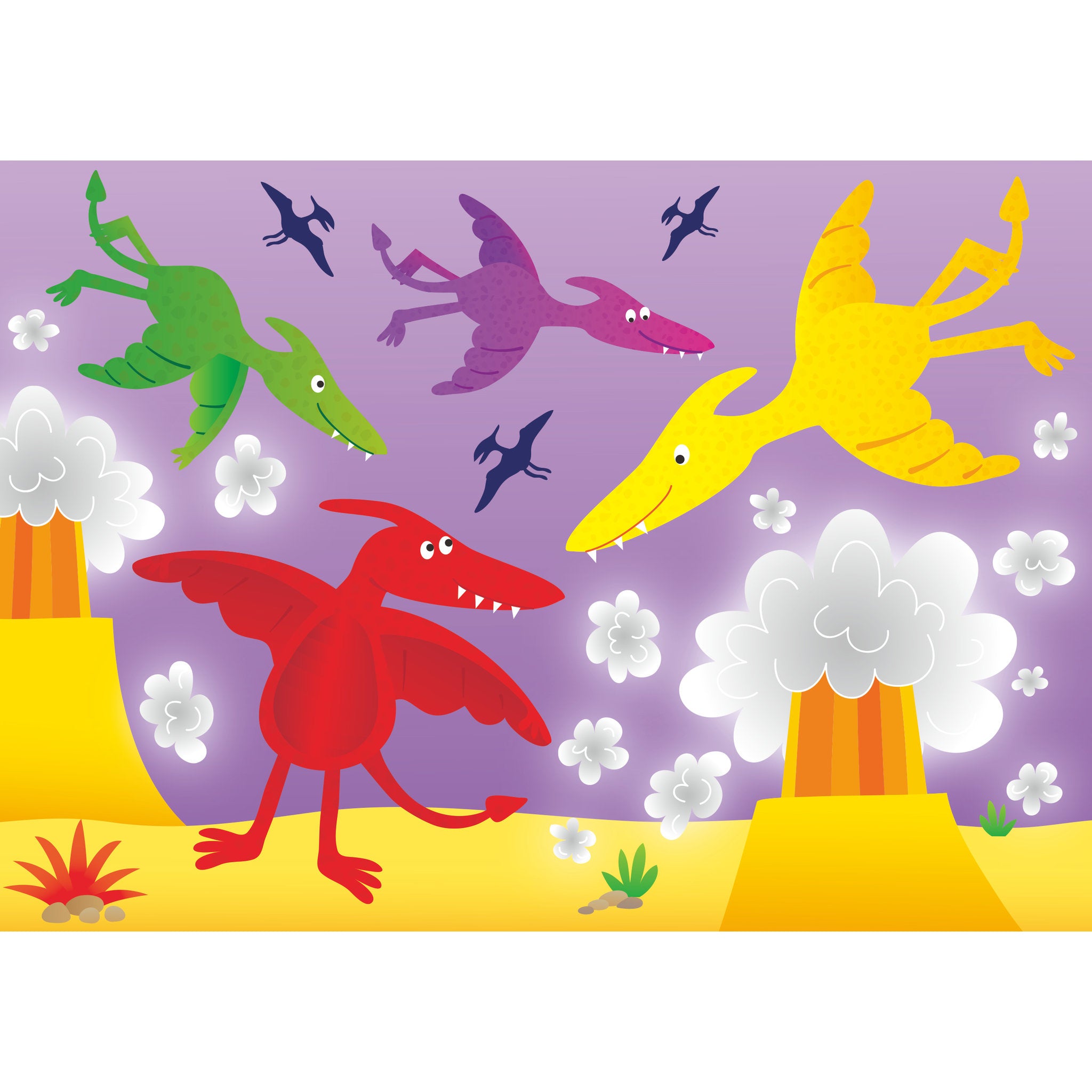 GALT 4 Puzzles In A Box - Dinosaurs