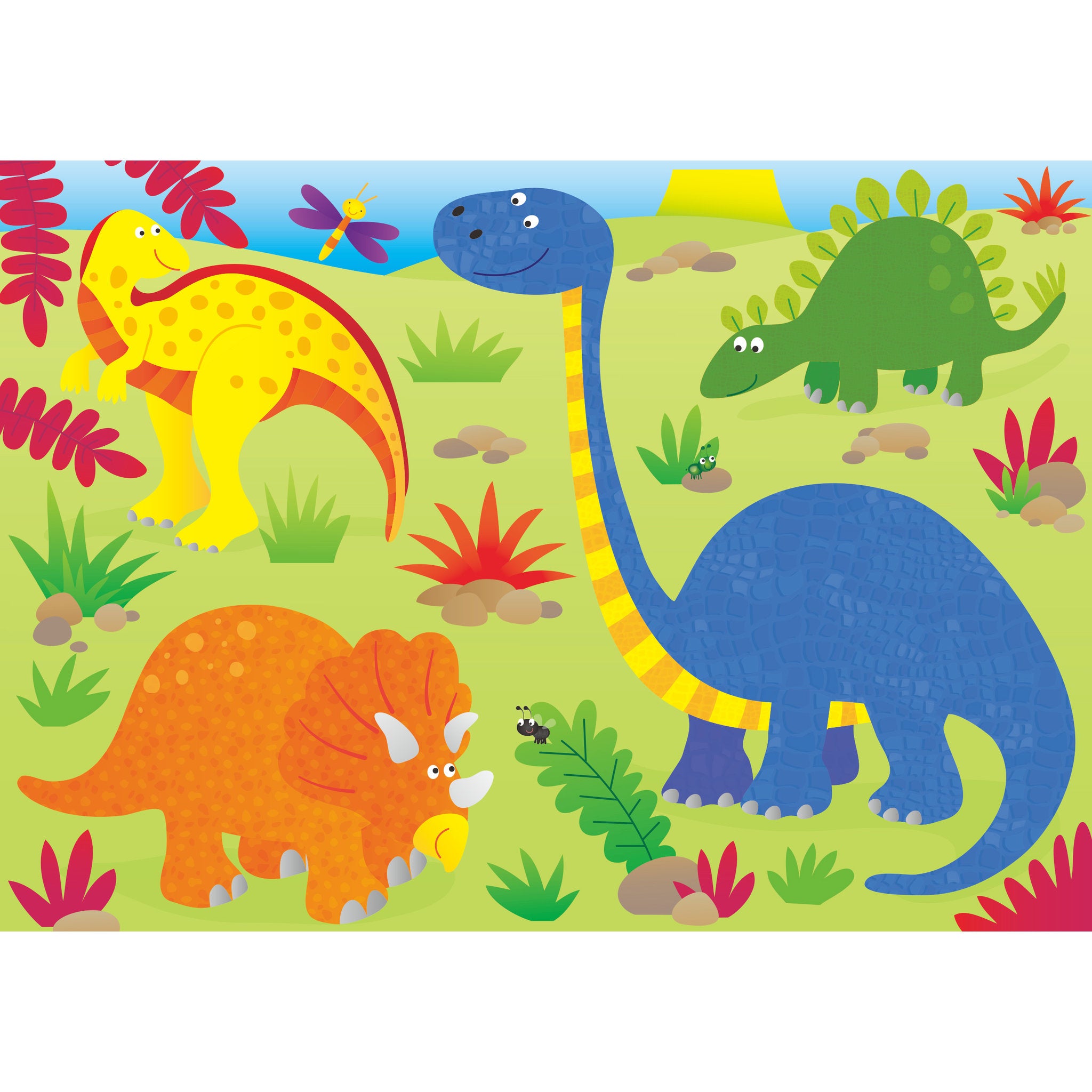GALT 4 Puzzles In A Box - Dinosaurs