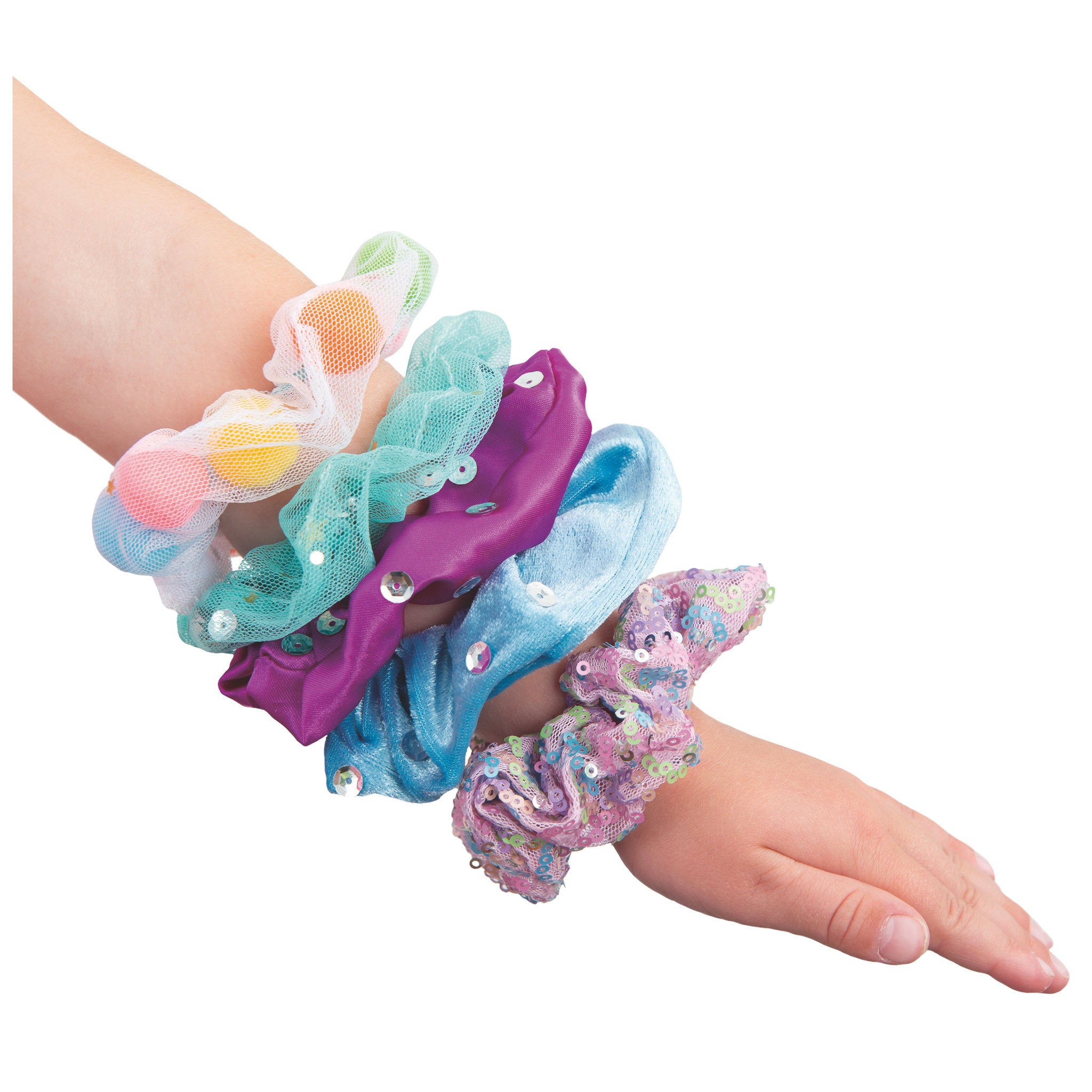 GALT Sparkly Scrunchies