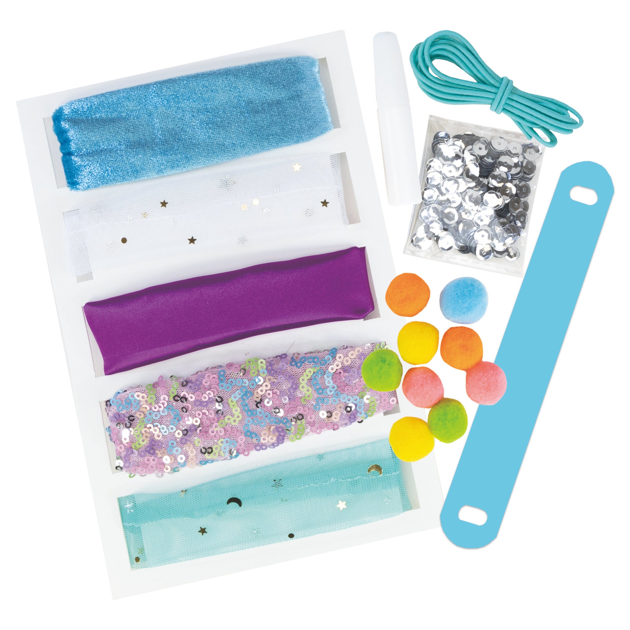 GALT Sparkly Scrunchies