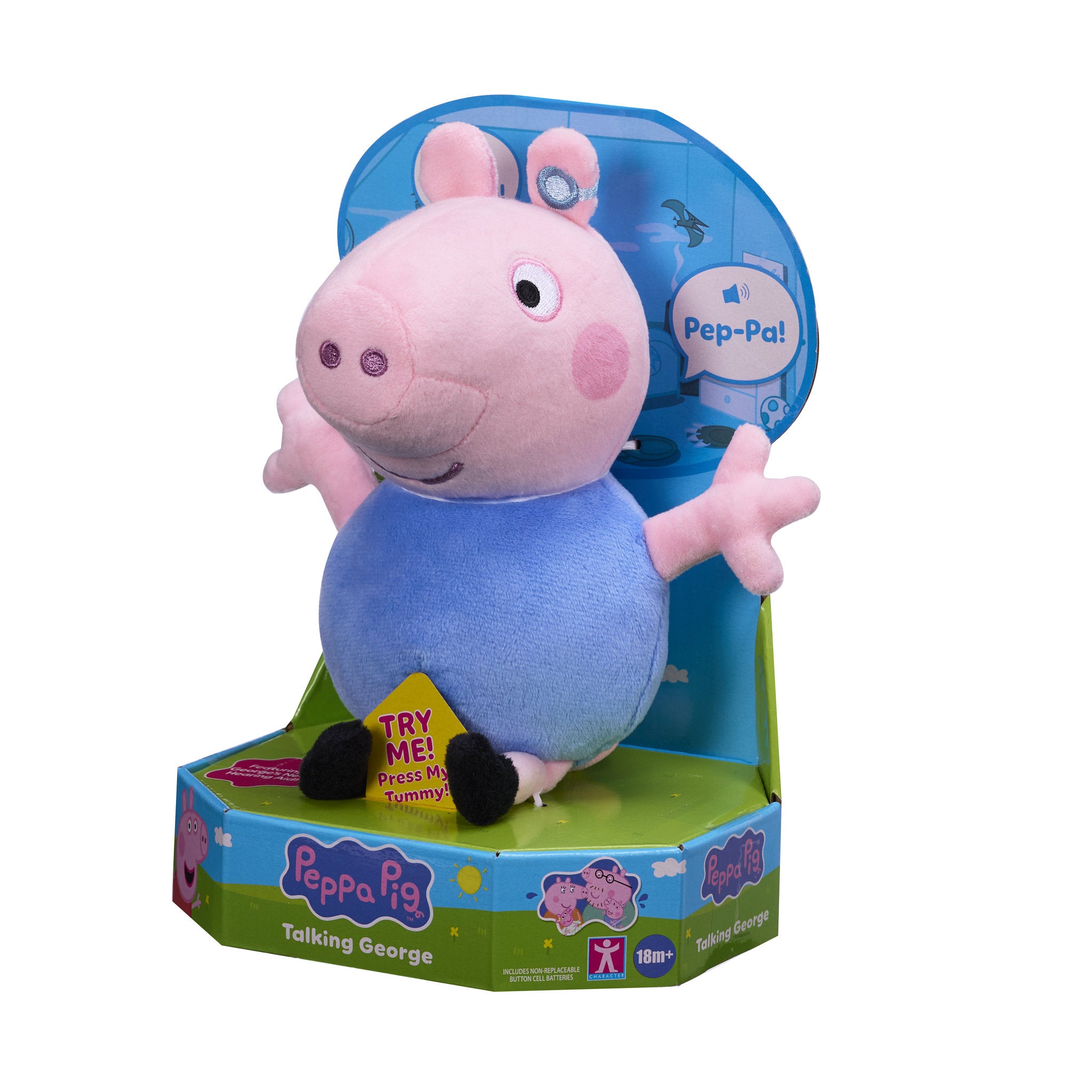 Peppa Pig Talking George Soft Toy