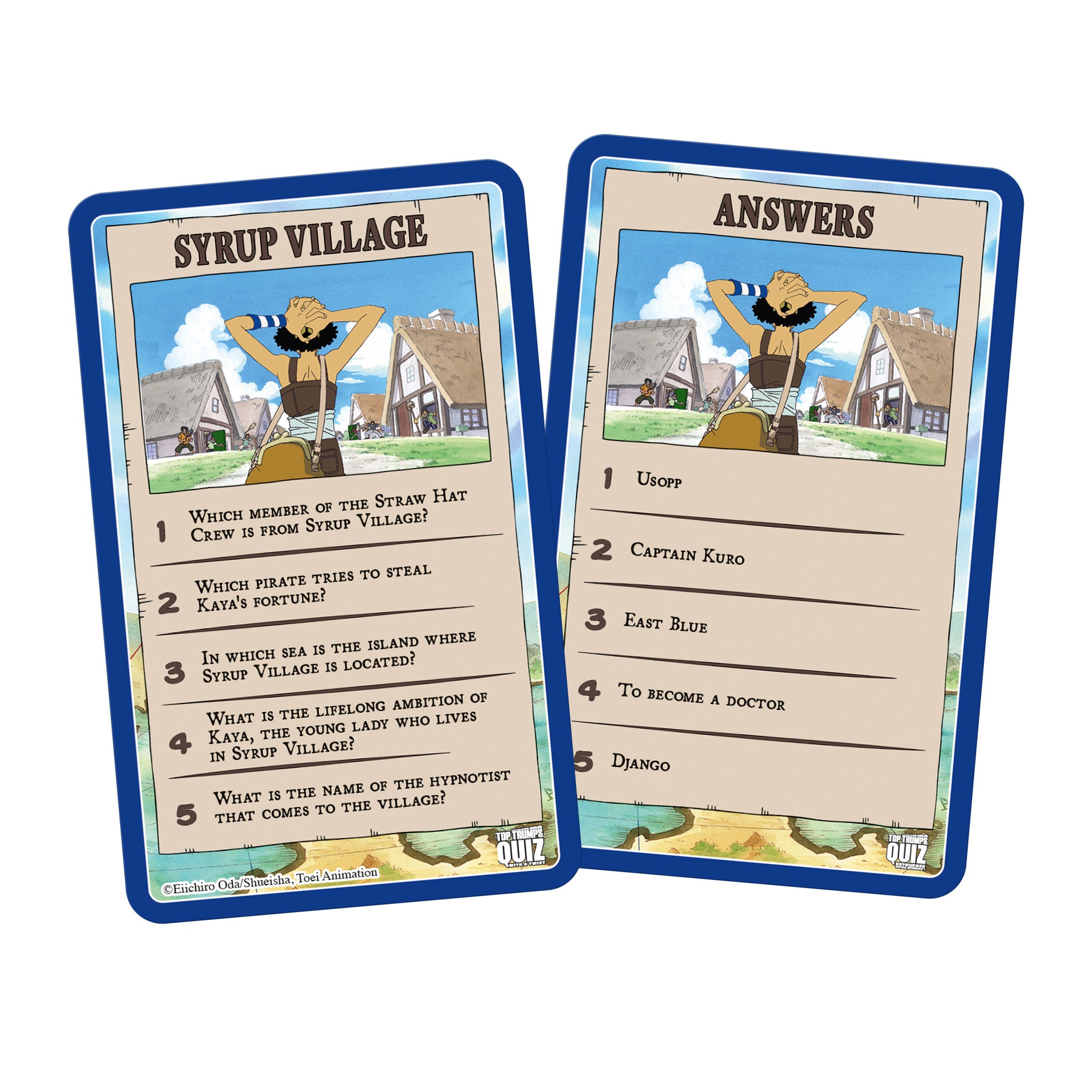 Top Trumps Quiz Card Game - One Piece