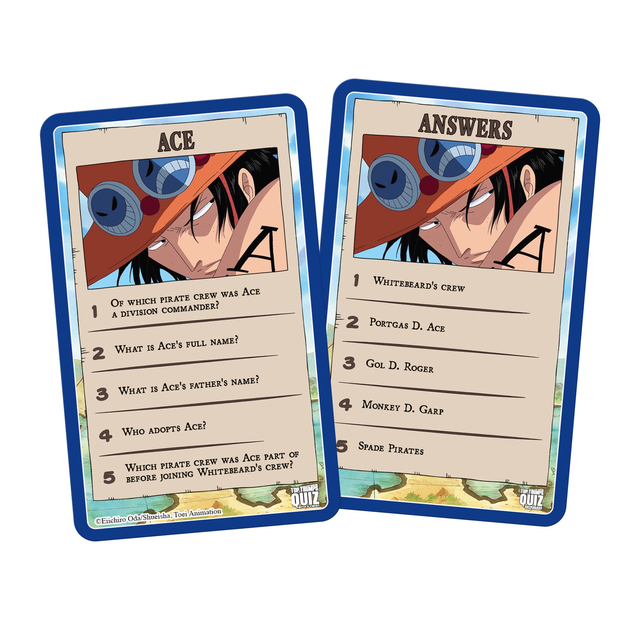 Top Trumps Quiz Card Game - One Piece