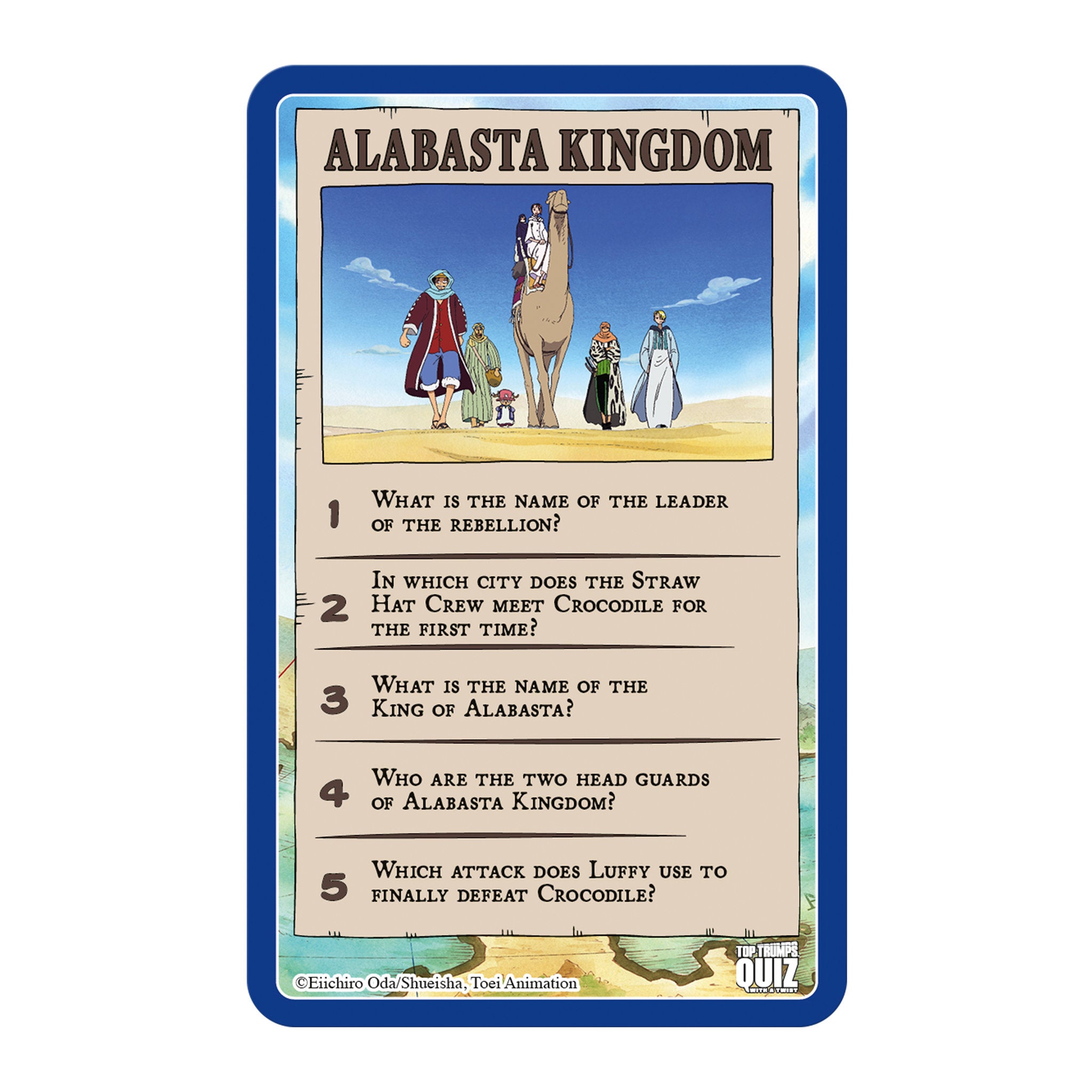 Top Trumps Quiz Card Game - One Piece