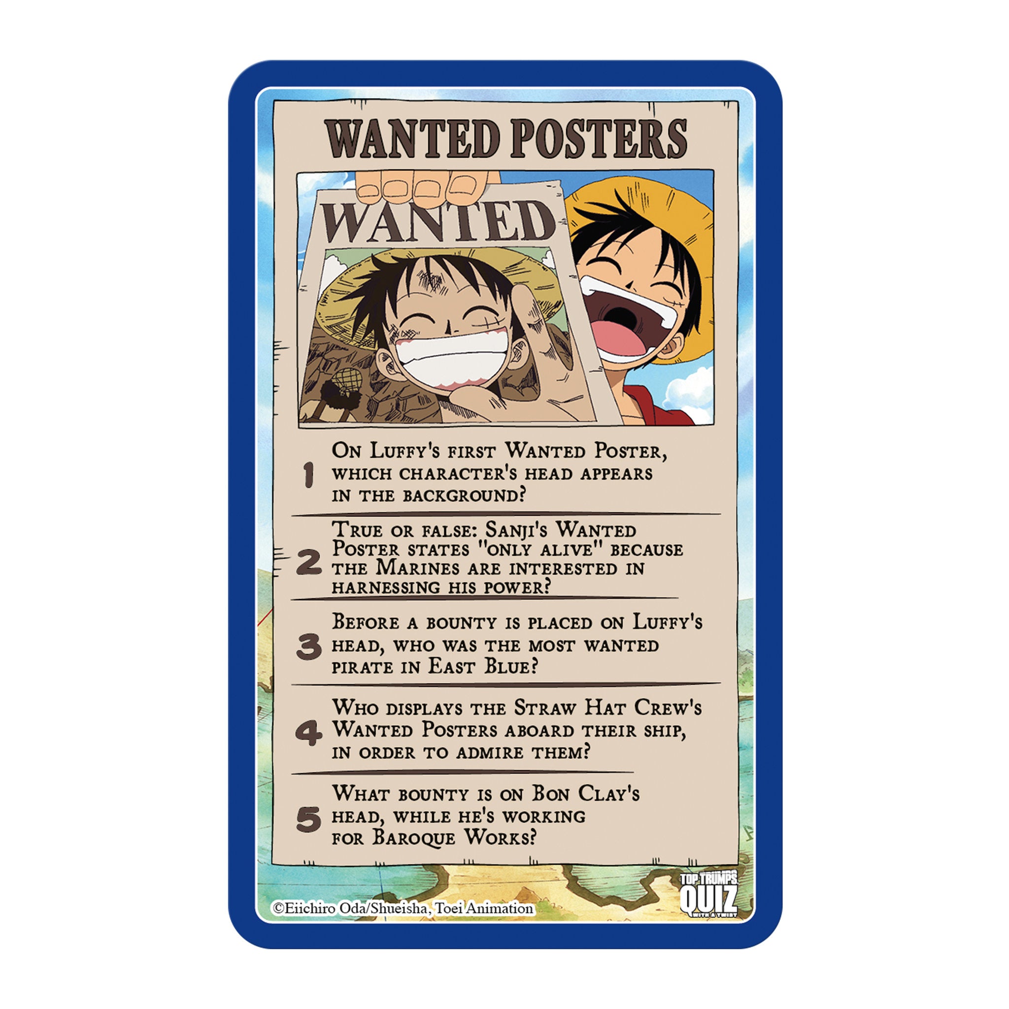 Top Trumps Quiz Card Game - One Piece