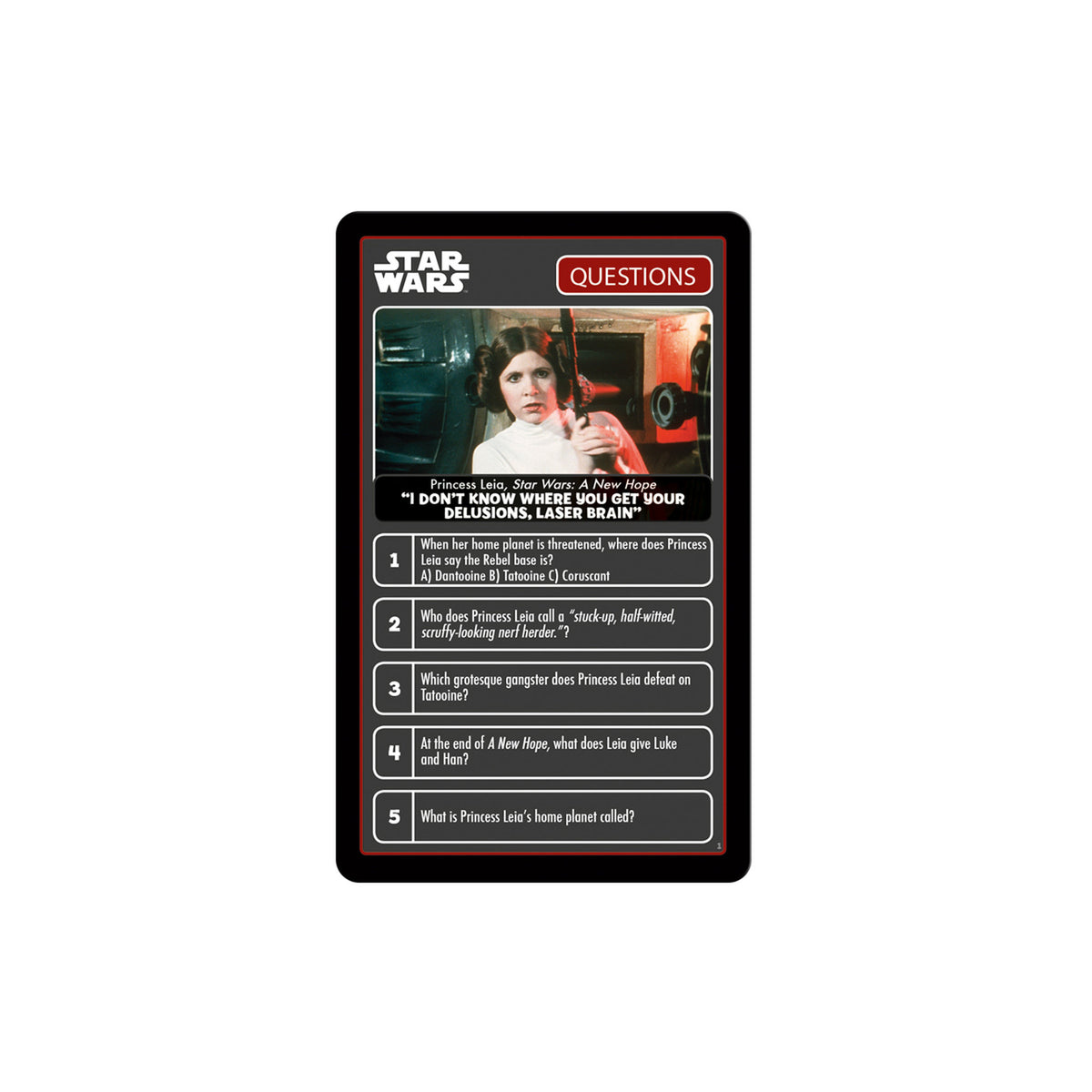 Top Trumps Quiz Star Wars