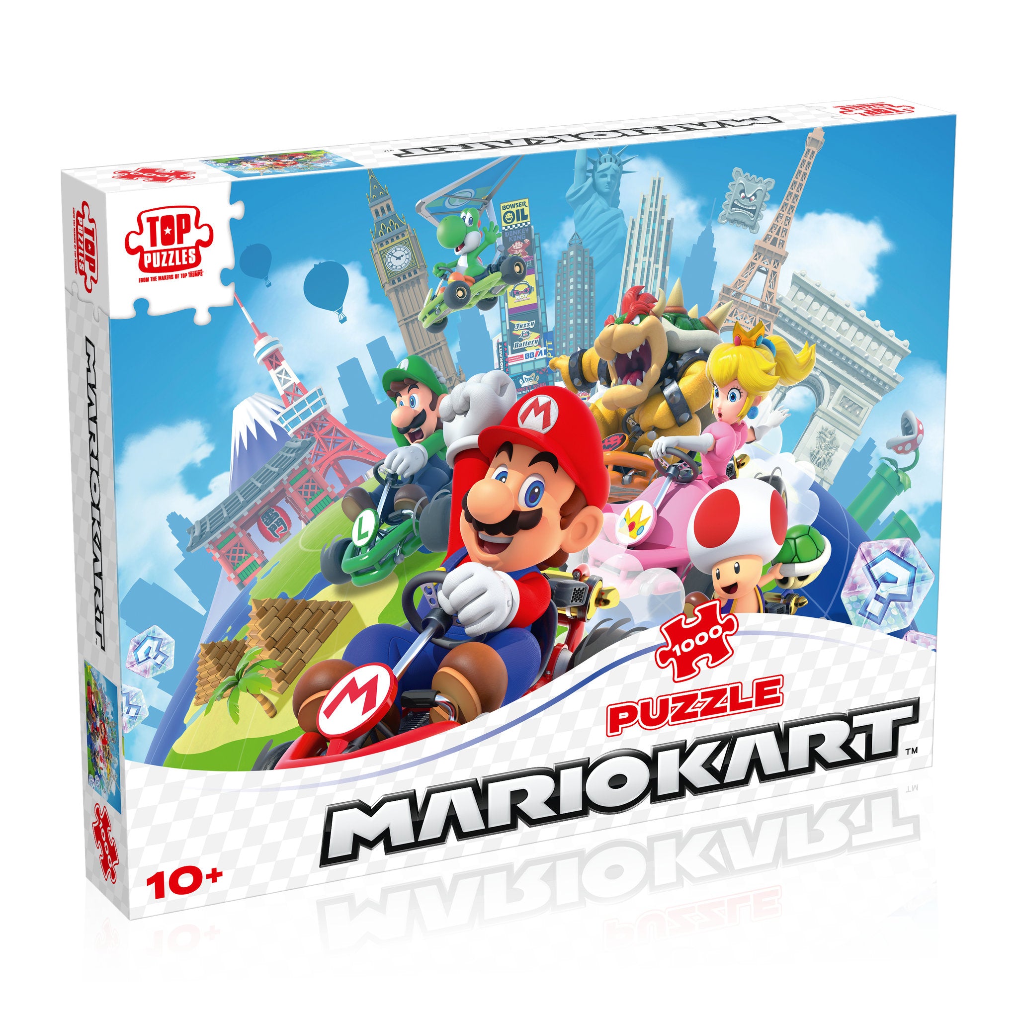 Super Mario Mario Kart Around the World 1000 Piece Puzzle