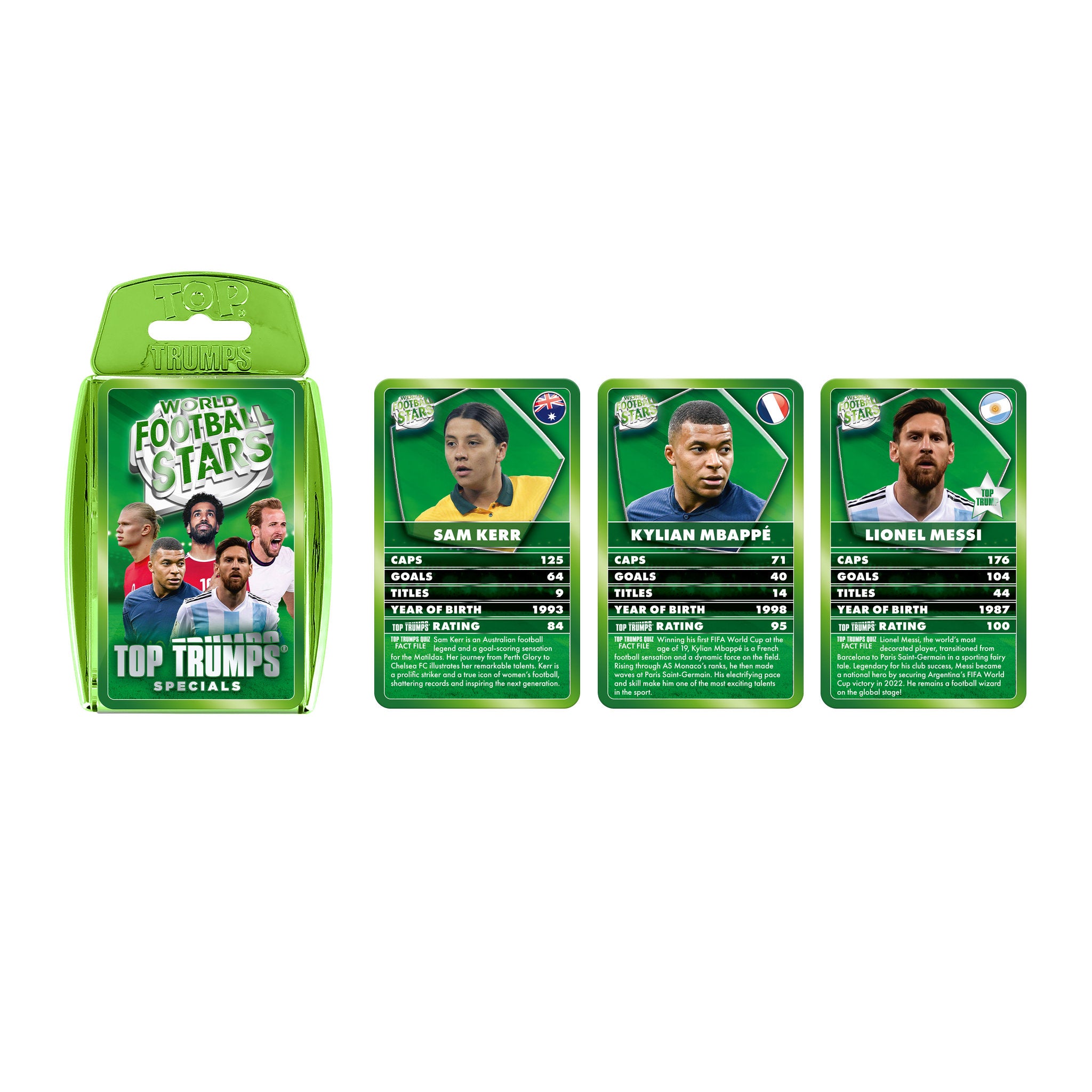 Top Trumps Classics World Football Stars Card Game