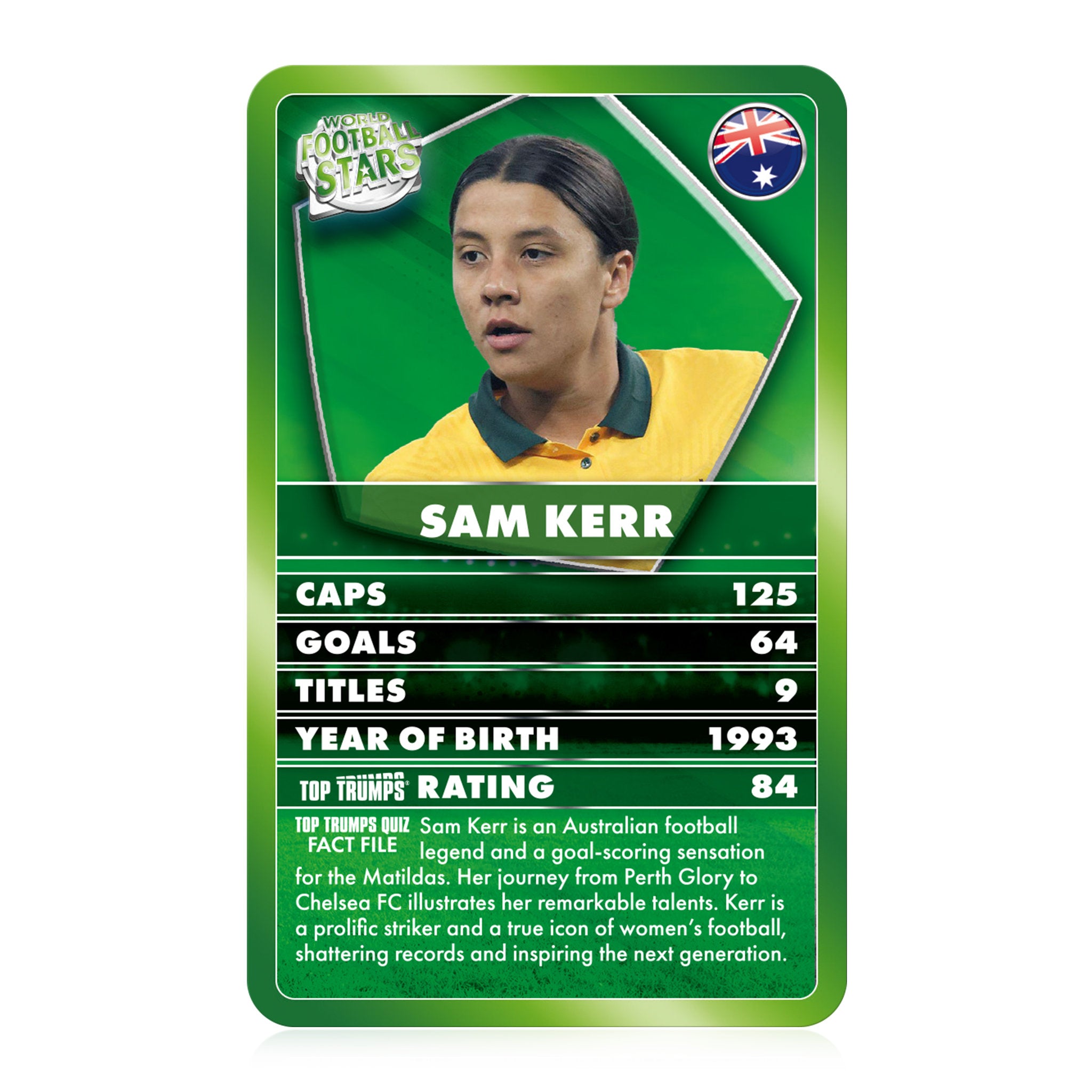 Top Trumps Classics World Football Stars Card Game