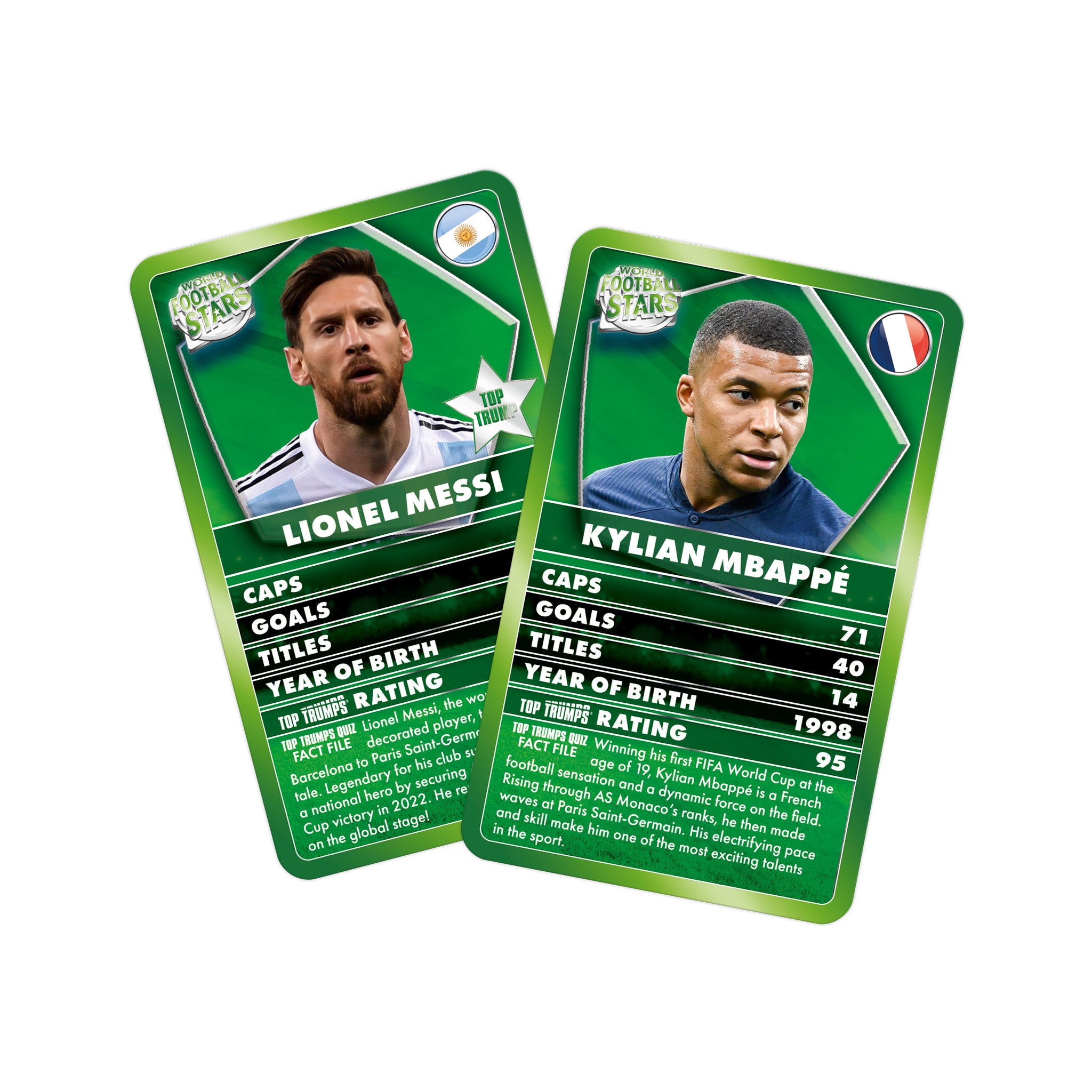 Top Trumps Classics World Football Stars Card Game