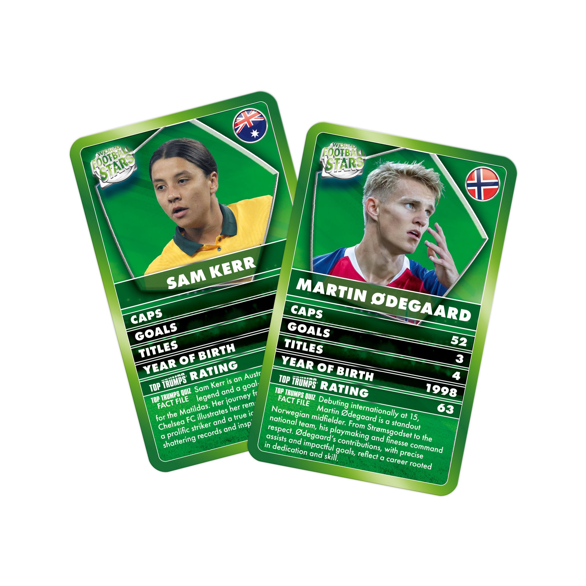 Top Trumps Classics World Football Stars Card Game
