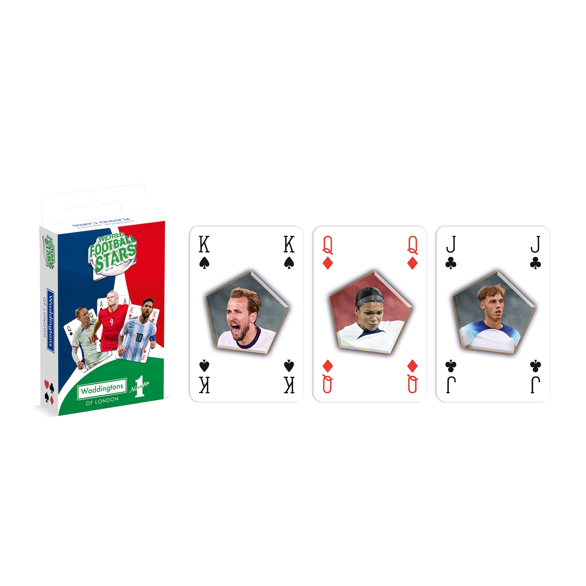 Waddingtons World Football Stars Playing Cards