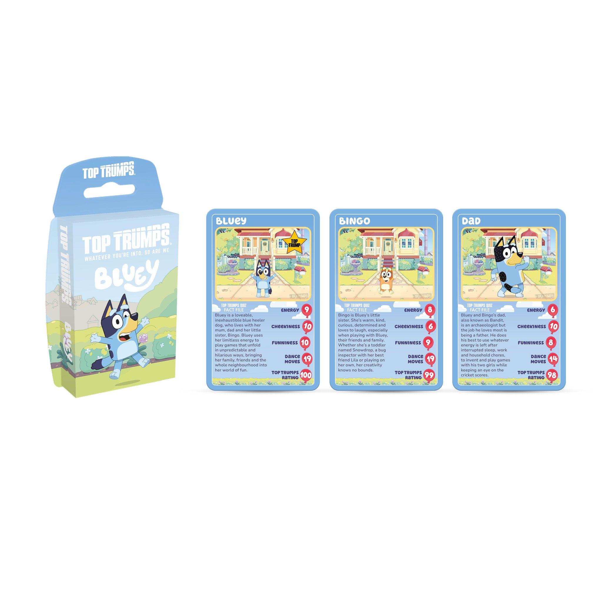 Top Trumps Bluey Card Game