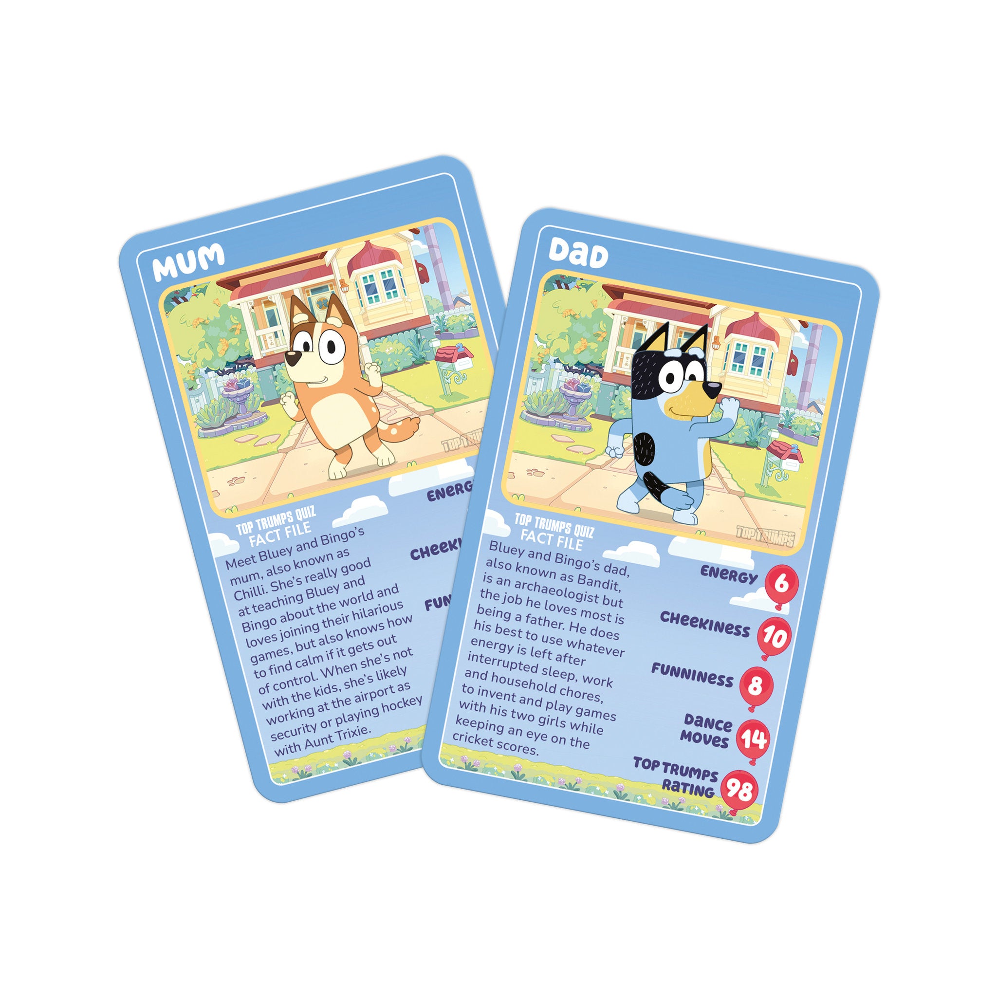 Top Trumps Bluey Card Game